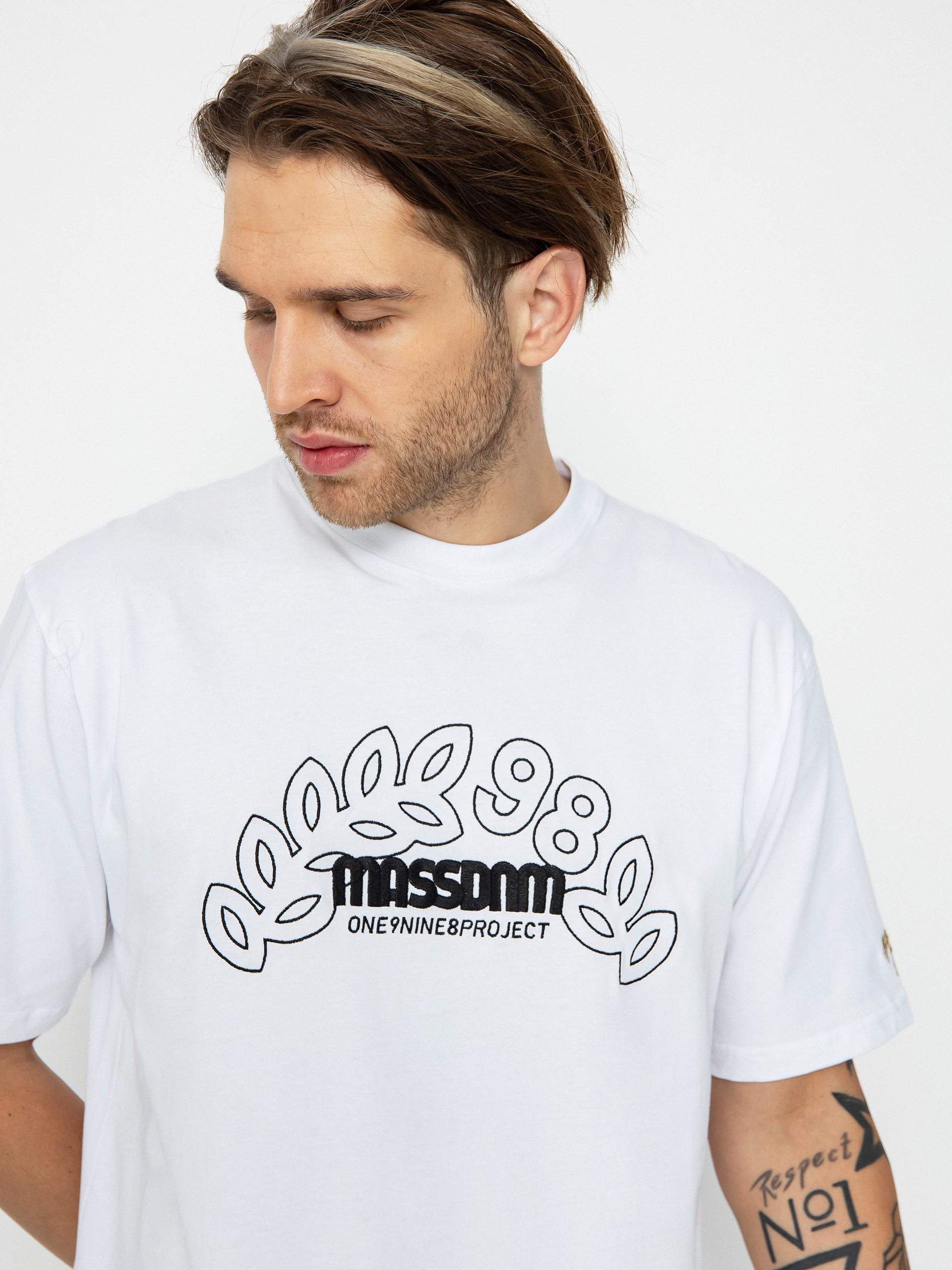 MassDnm Leafs póló (white)