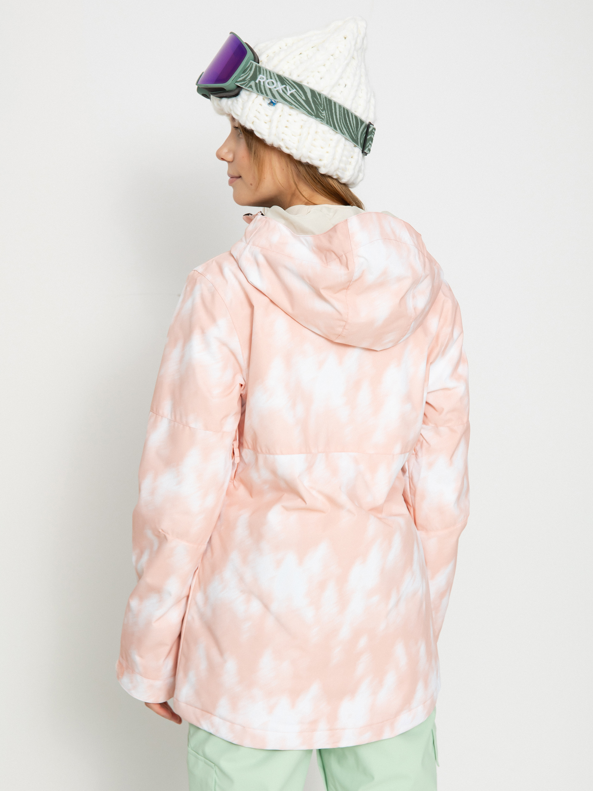 Női DC Cruiser Snowboard dzseki (pink tree runs)