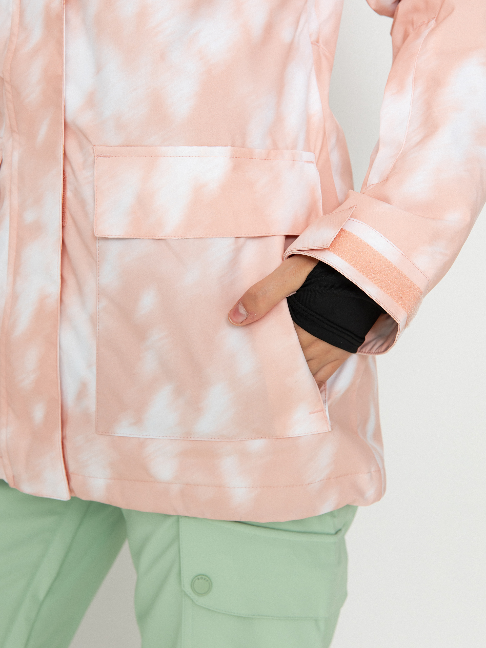 Női DC Cruiser Snowboard dzseki (pink tree runs)