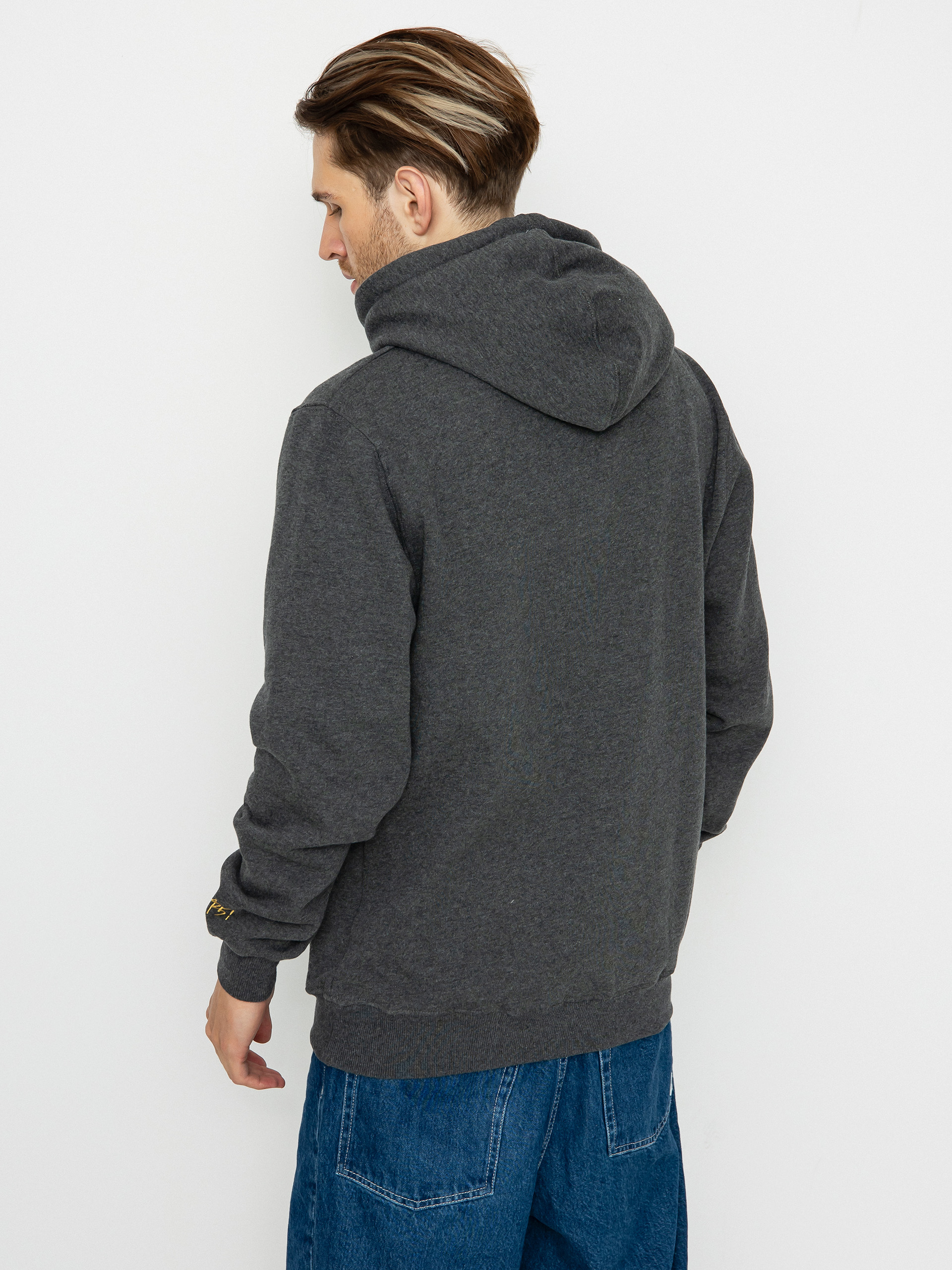 MassDnm Herald HD Kapucnis pulóver (dk heather grey)