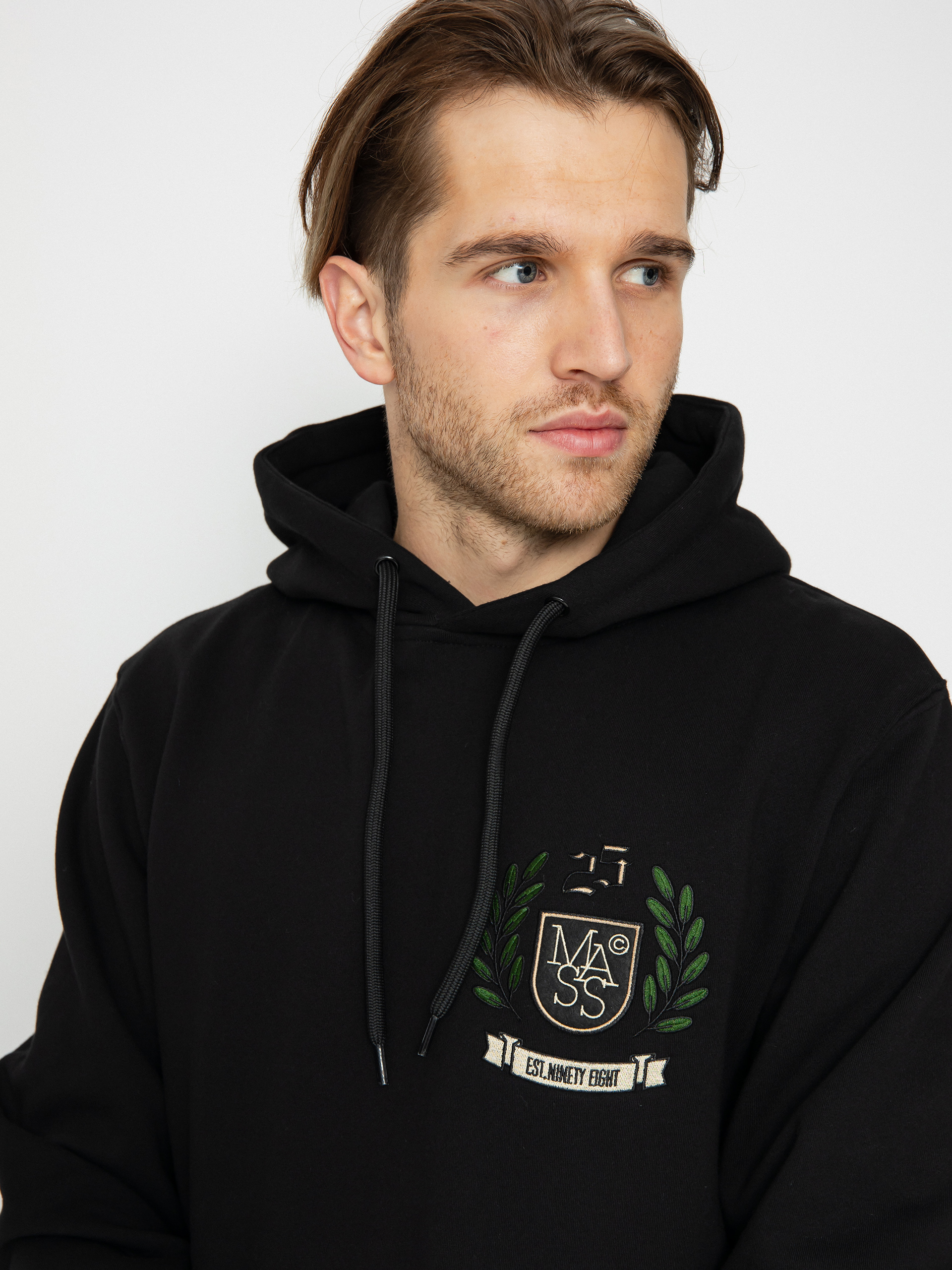 MassDnm Urgent HD Kapucnis pulóver (black)