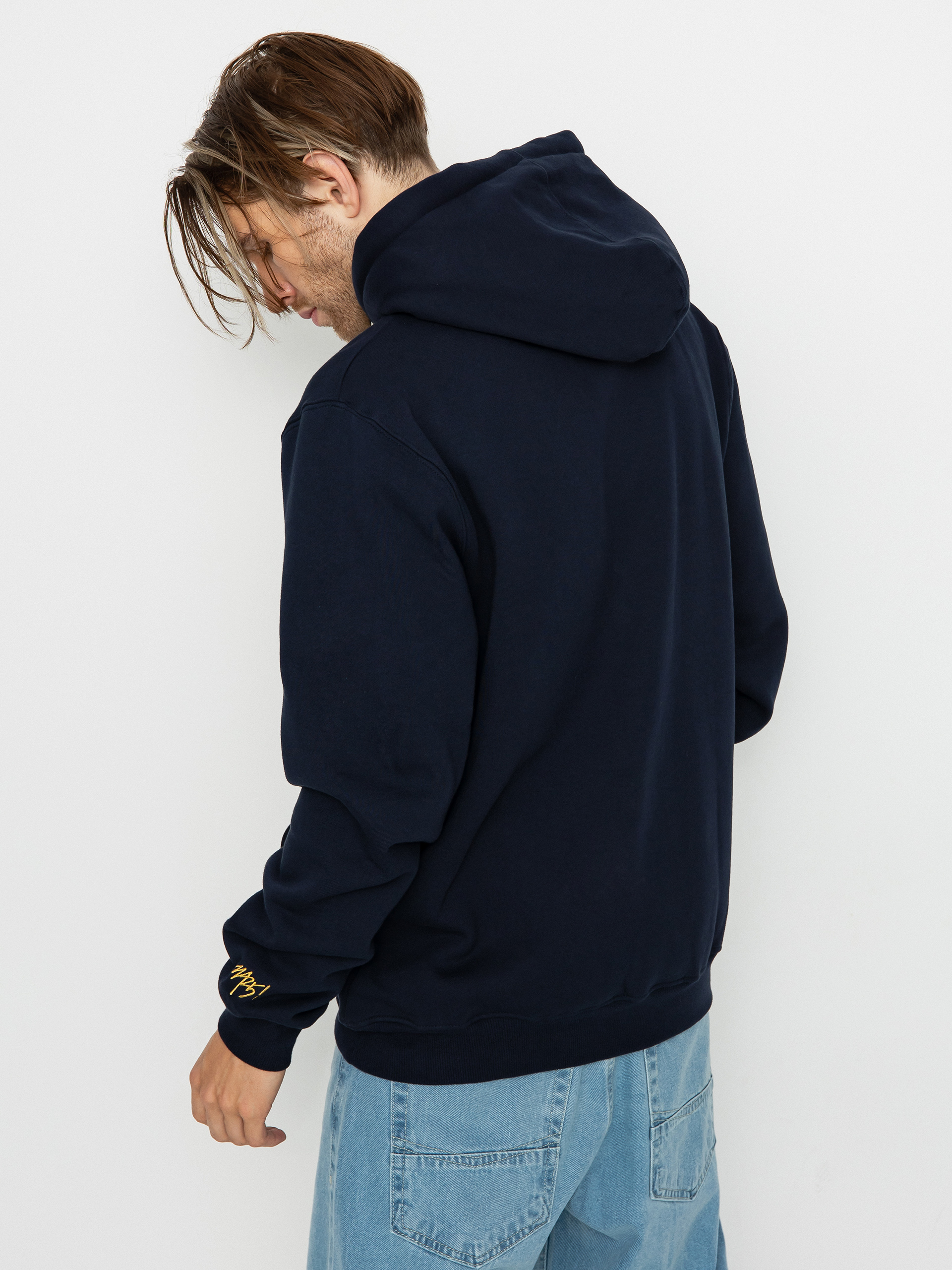 MassDnm Patch HD Kapucnis pulóver (navy)