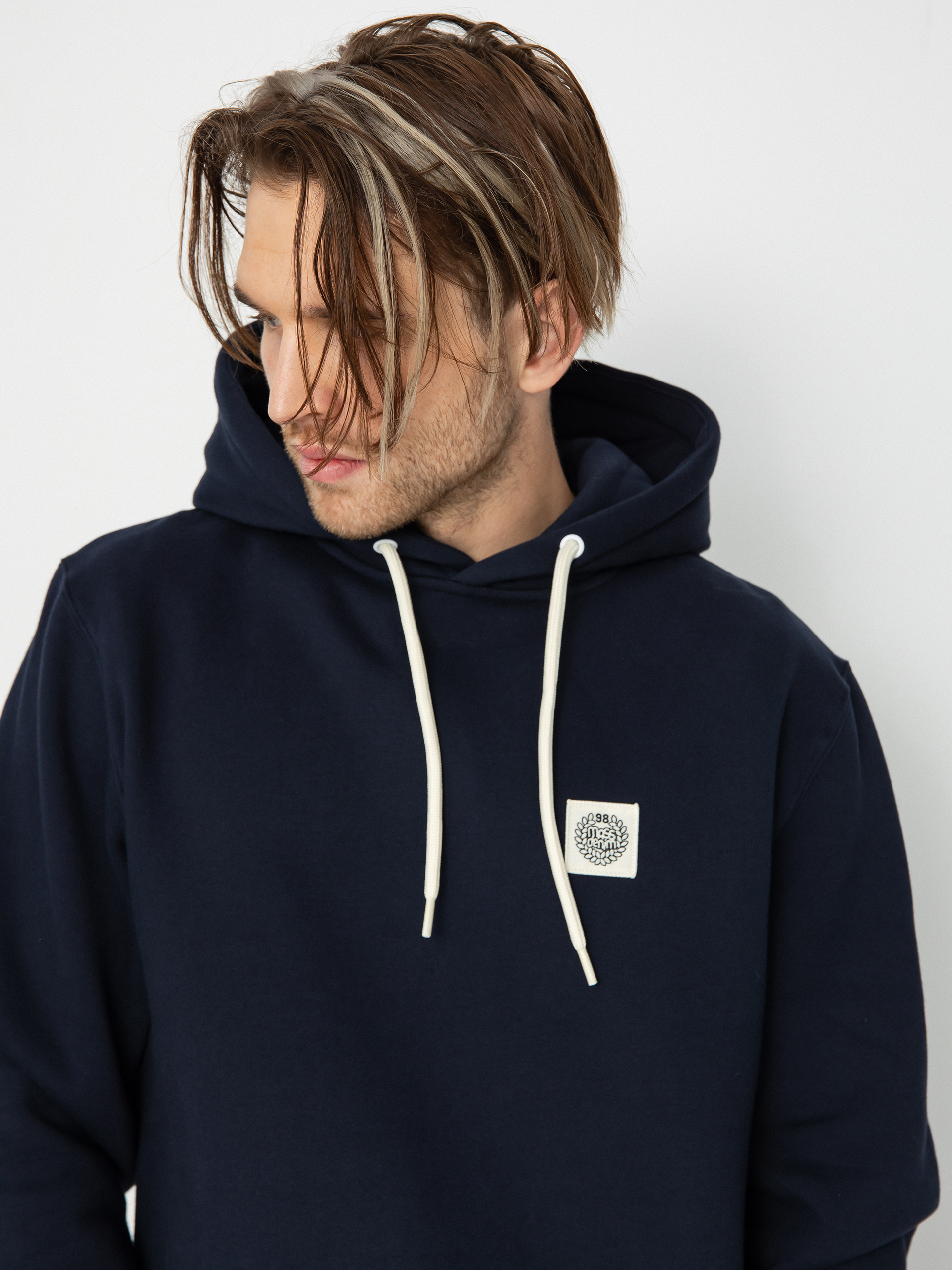 MassDnm Patch HD Kapucnis pulóver (navy)