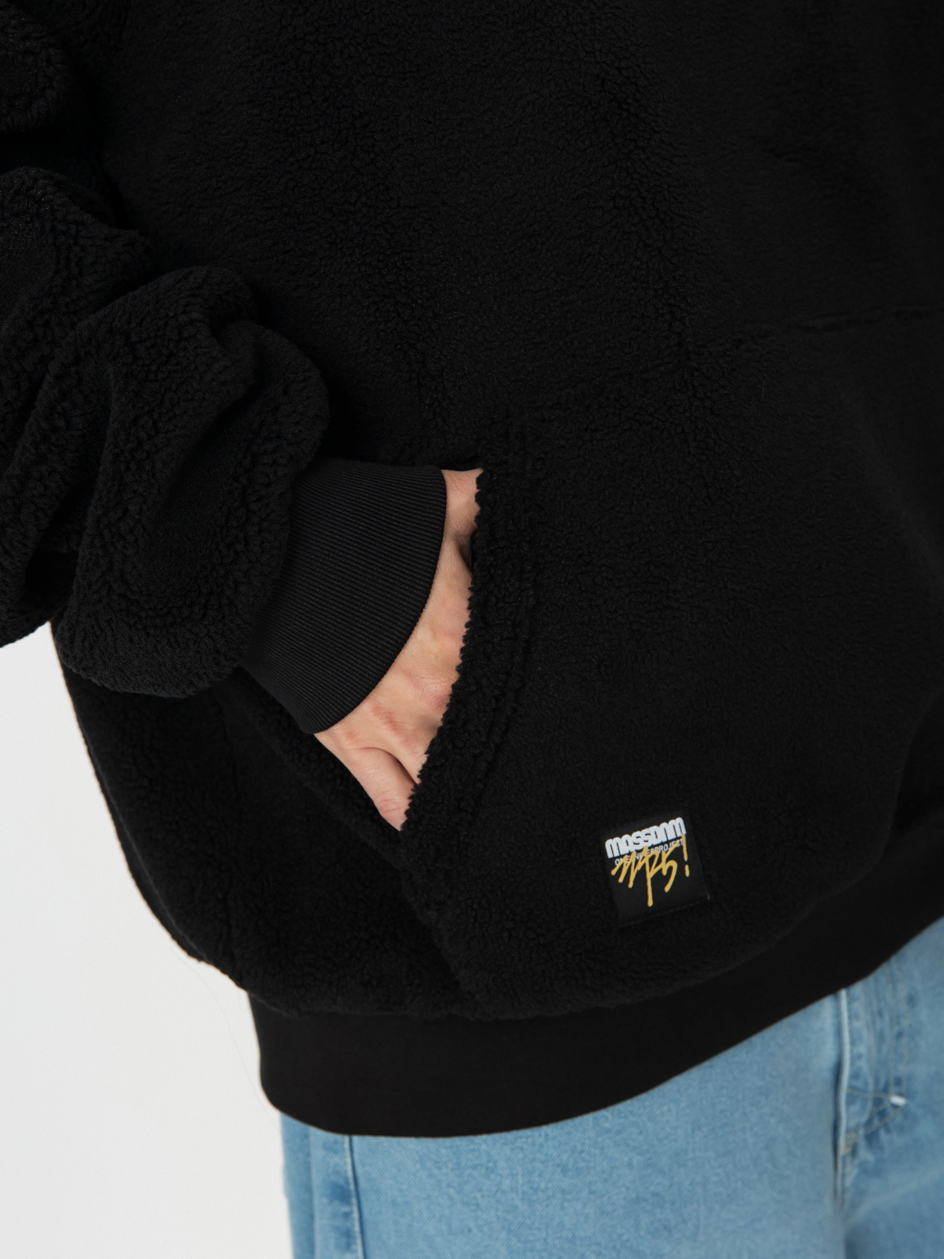 MassDnm Plan Kapucnis pulóver (black)