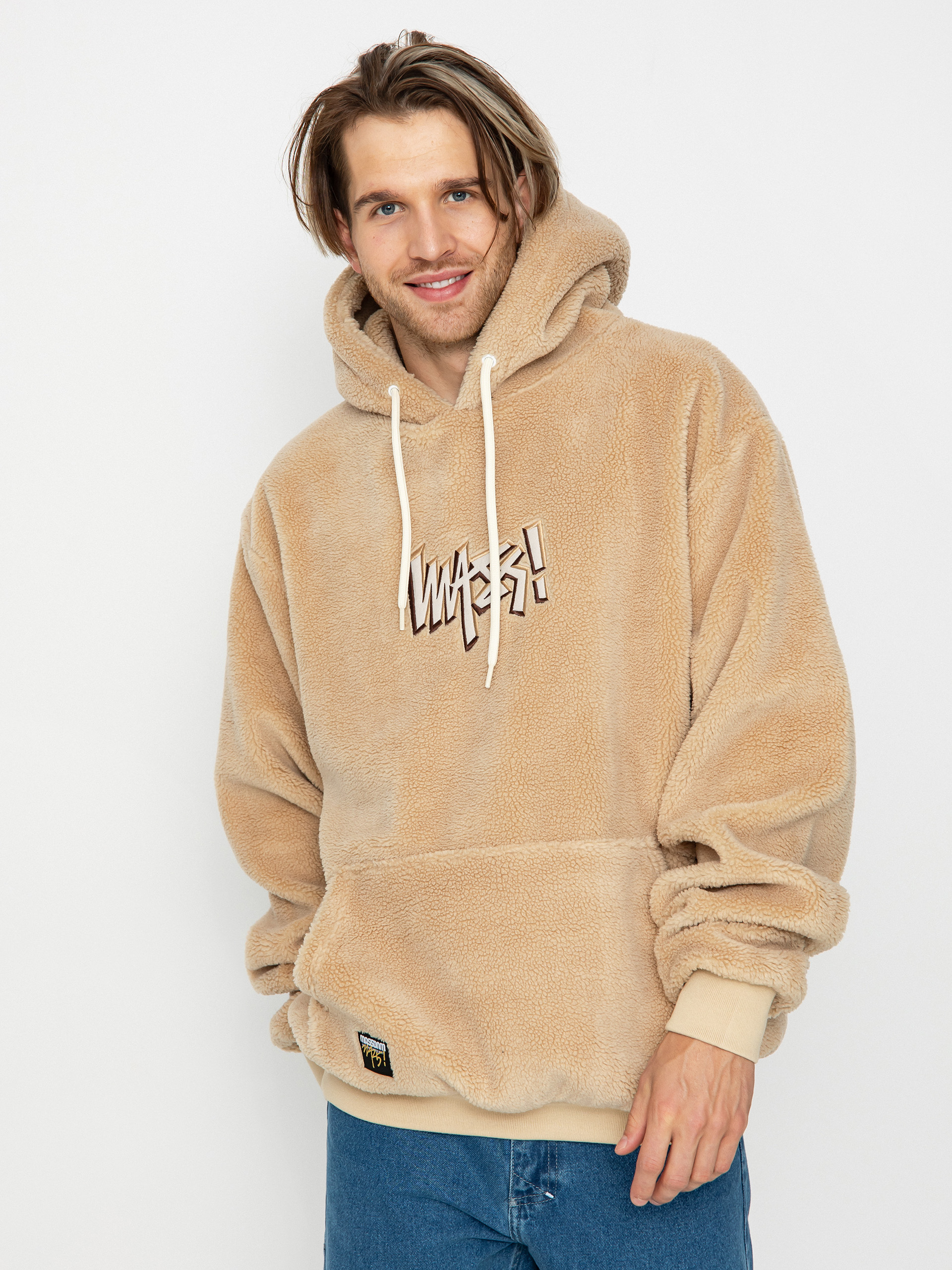 MassDnm Plan Kapucnis pulóver (beige)