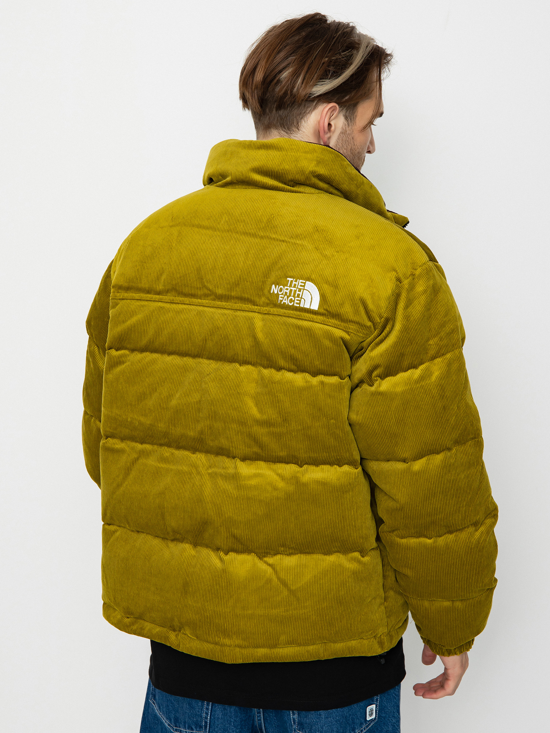The North Face 92 Reversible Nuptse Dzseki (sulphur moss/coal brown)
