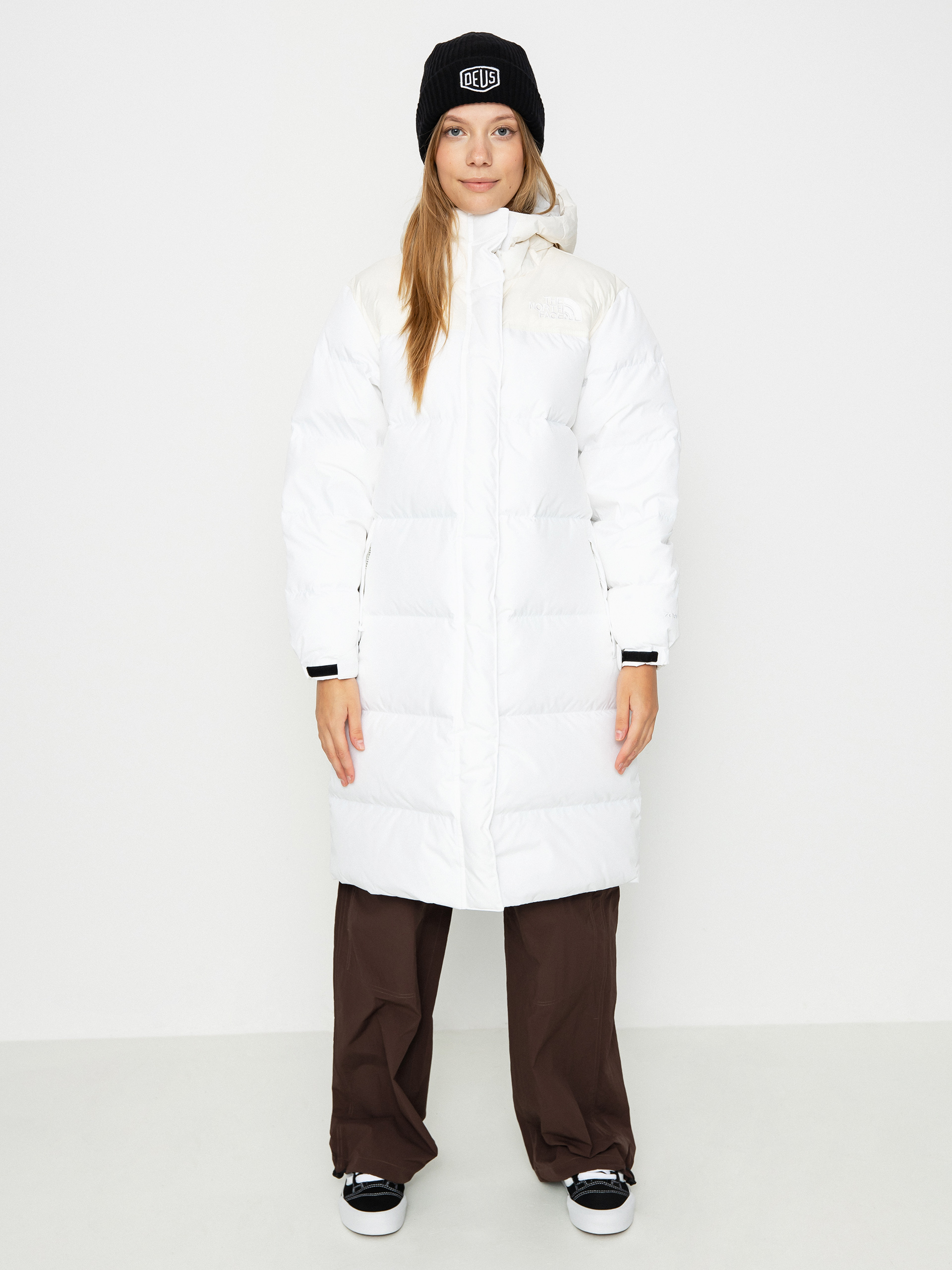 The North Face Nuptse Parka Dzseki Wmn (tnf white/gardenia white)