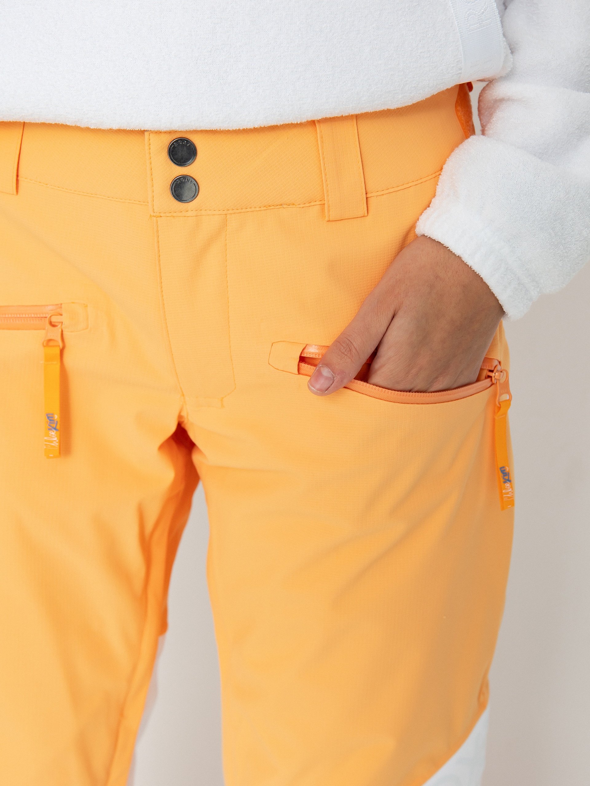 Női Roxy Chloe Kim Woodrose Snowboard nadrág (mock orange)