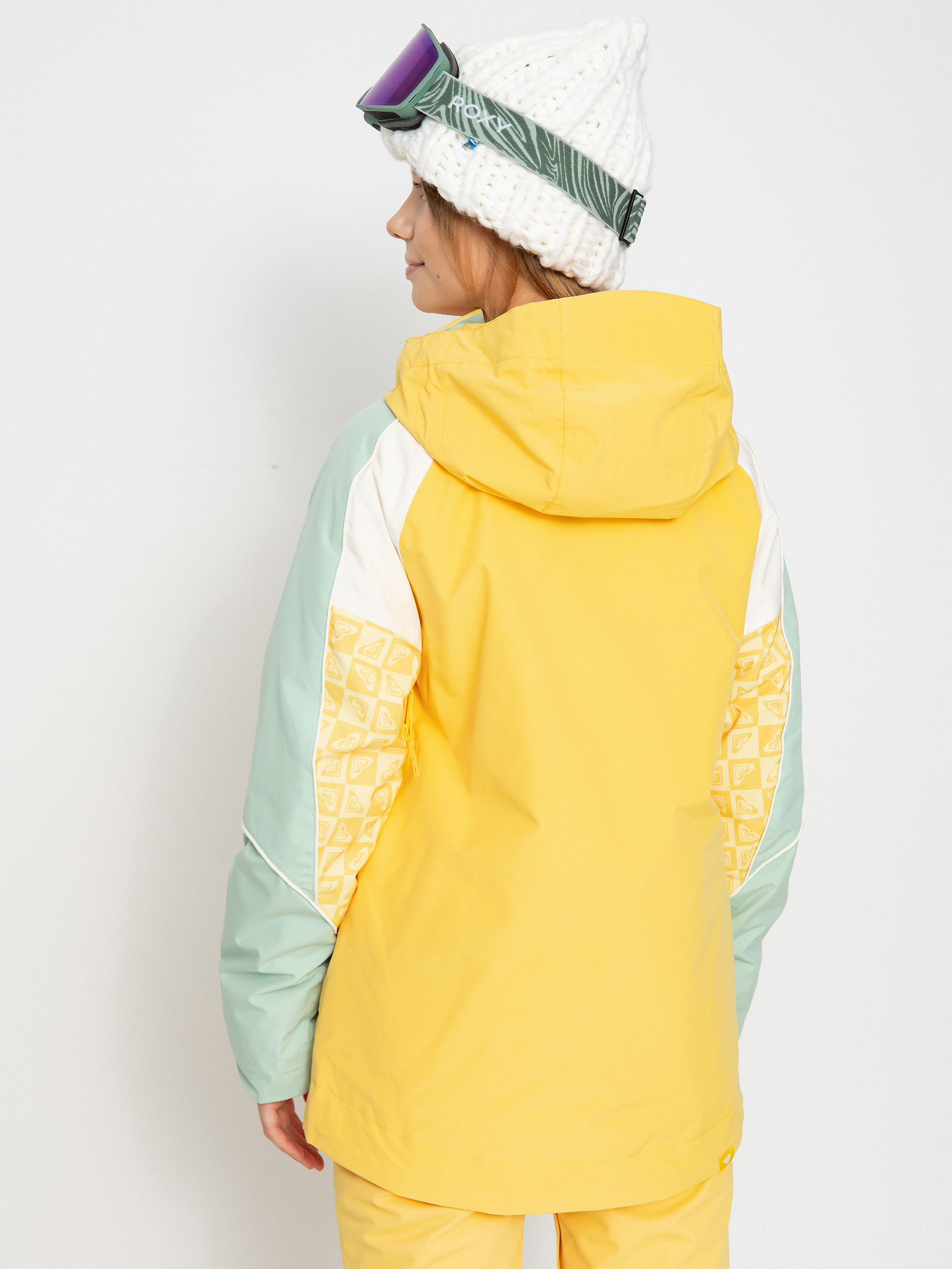 Női Roxy Highridge Snowboard dzseki (sunset gold)