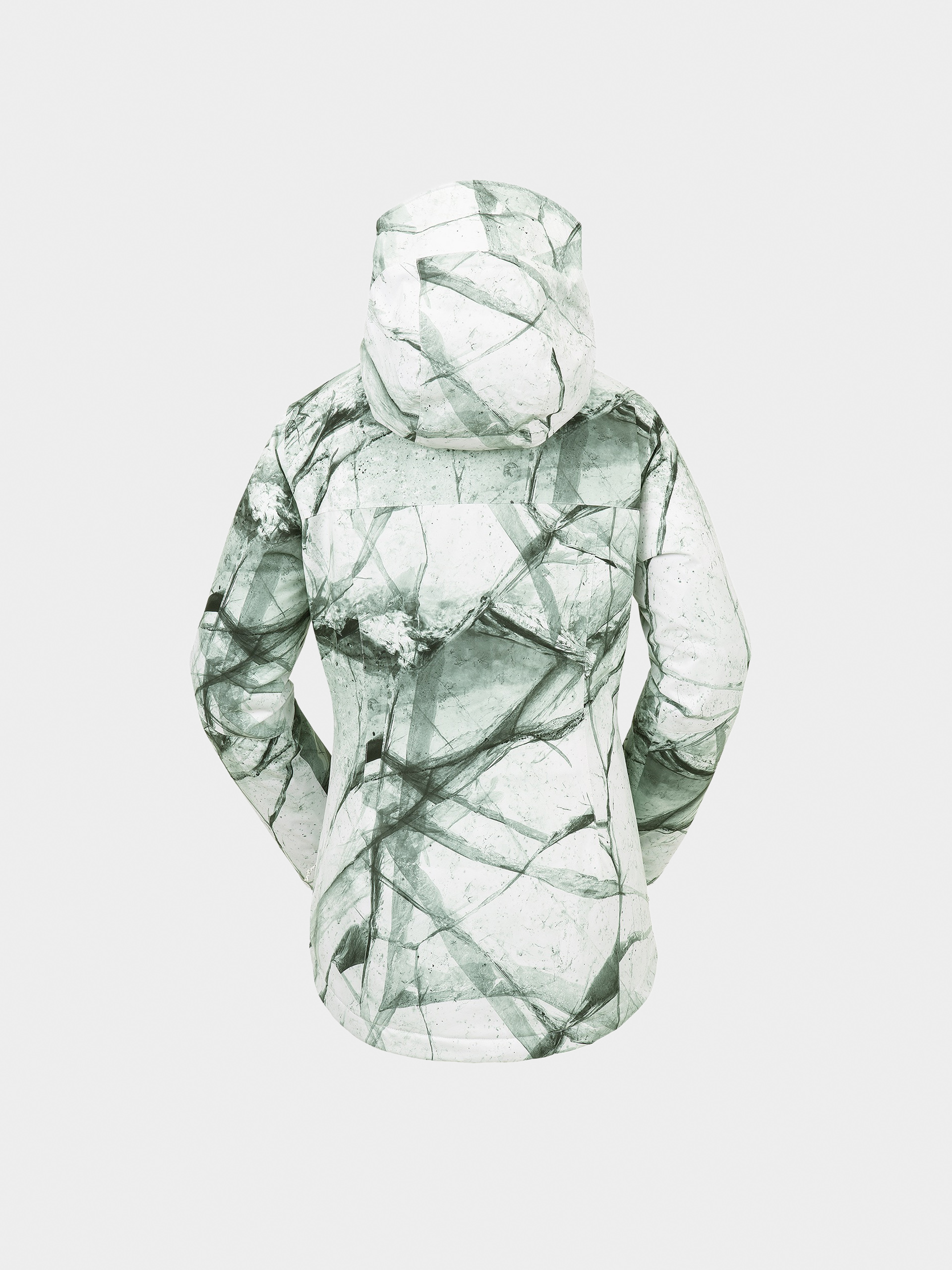 Női Volcom Bolt Ins Snowboard dzseki (white ice)