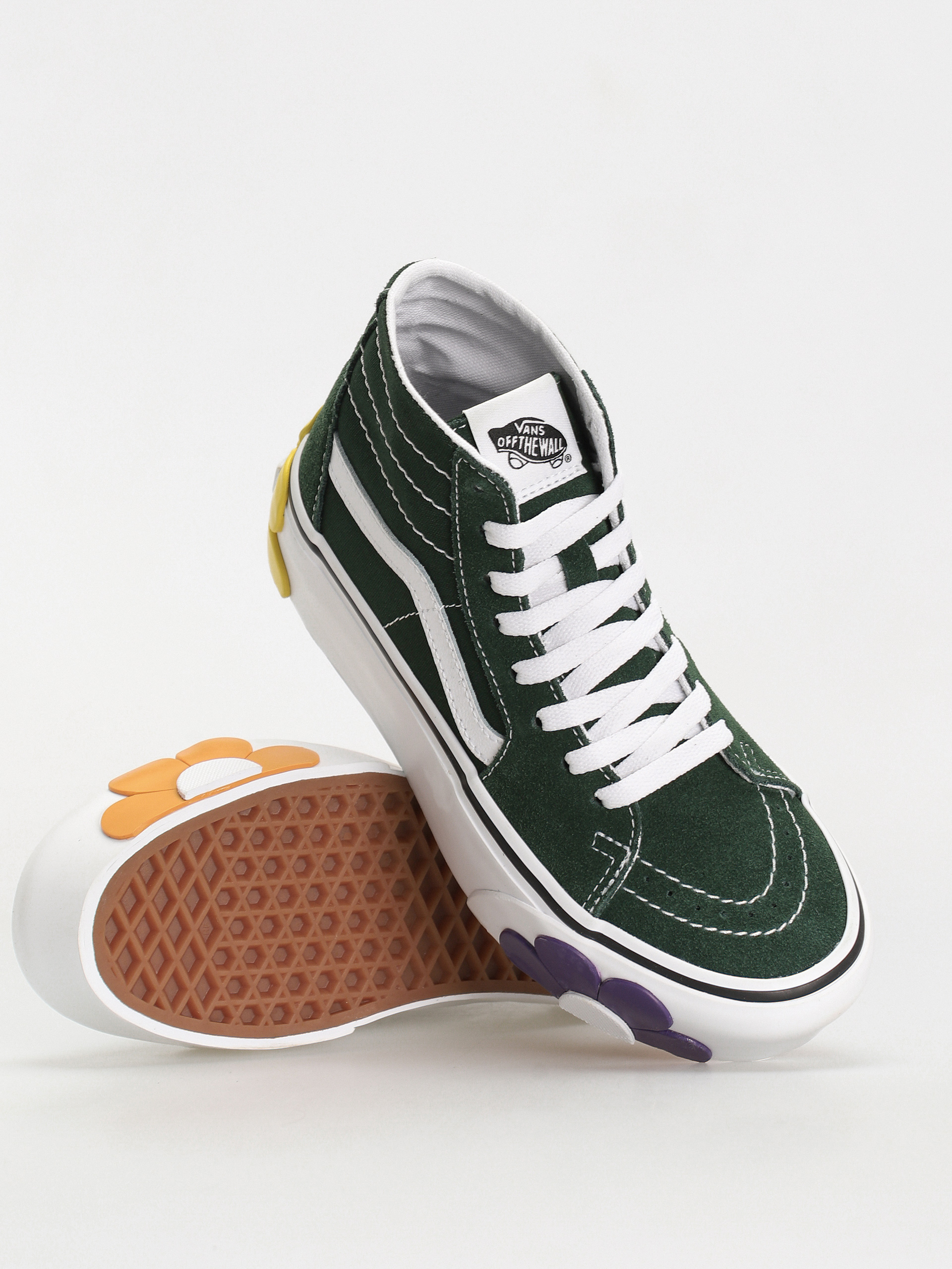 Vans Sk8 Hi Tapered Stackform Osf Cipők (green/multi)