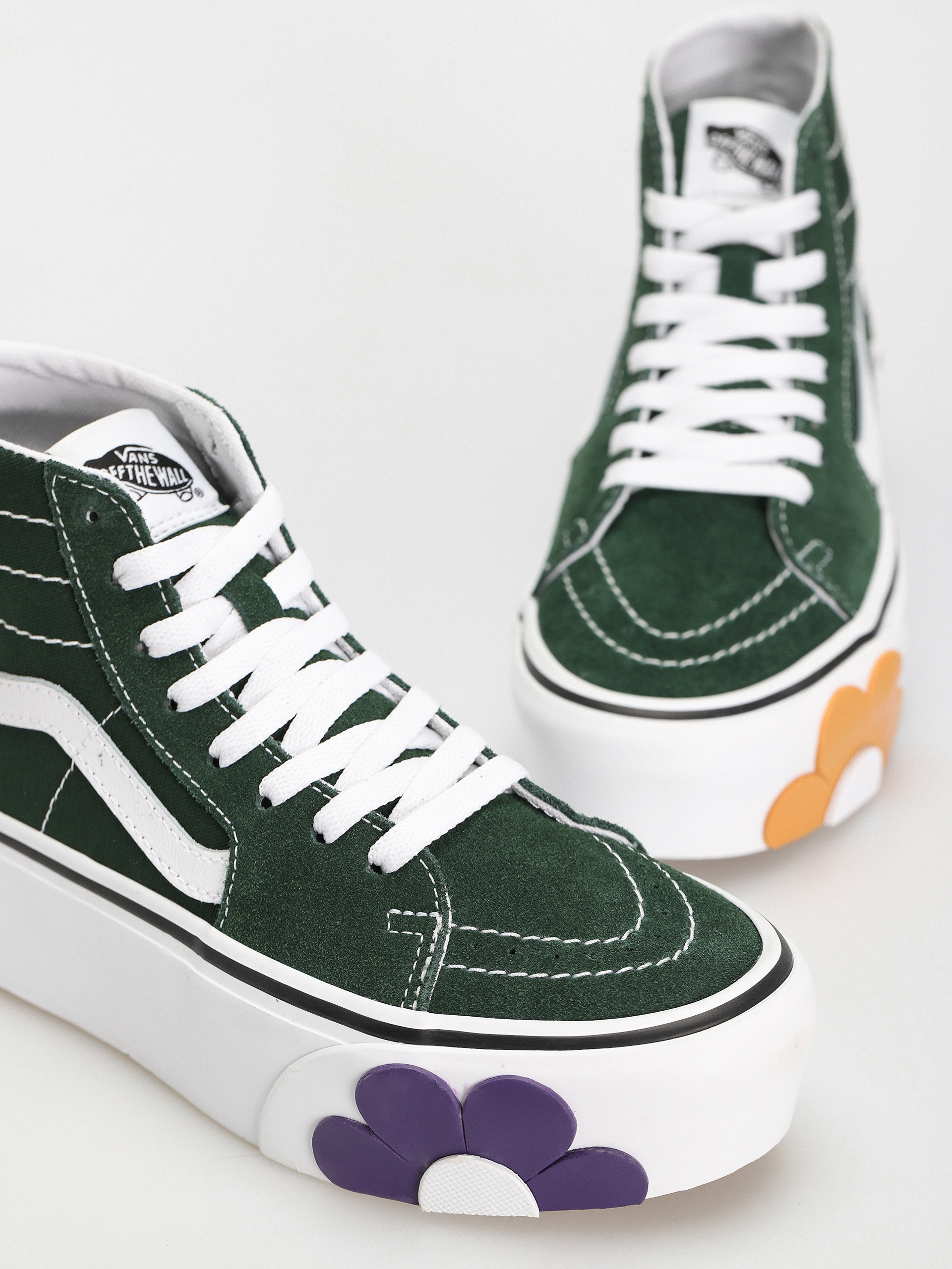 Vans Sk8 Hi Tapered Stackform Osf Cipők (green/multi)