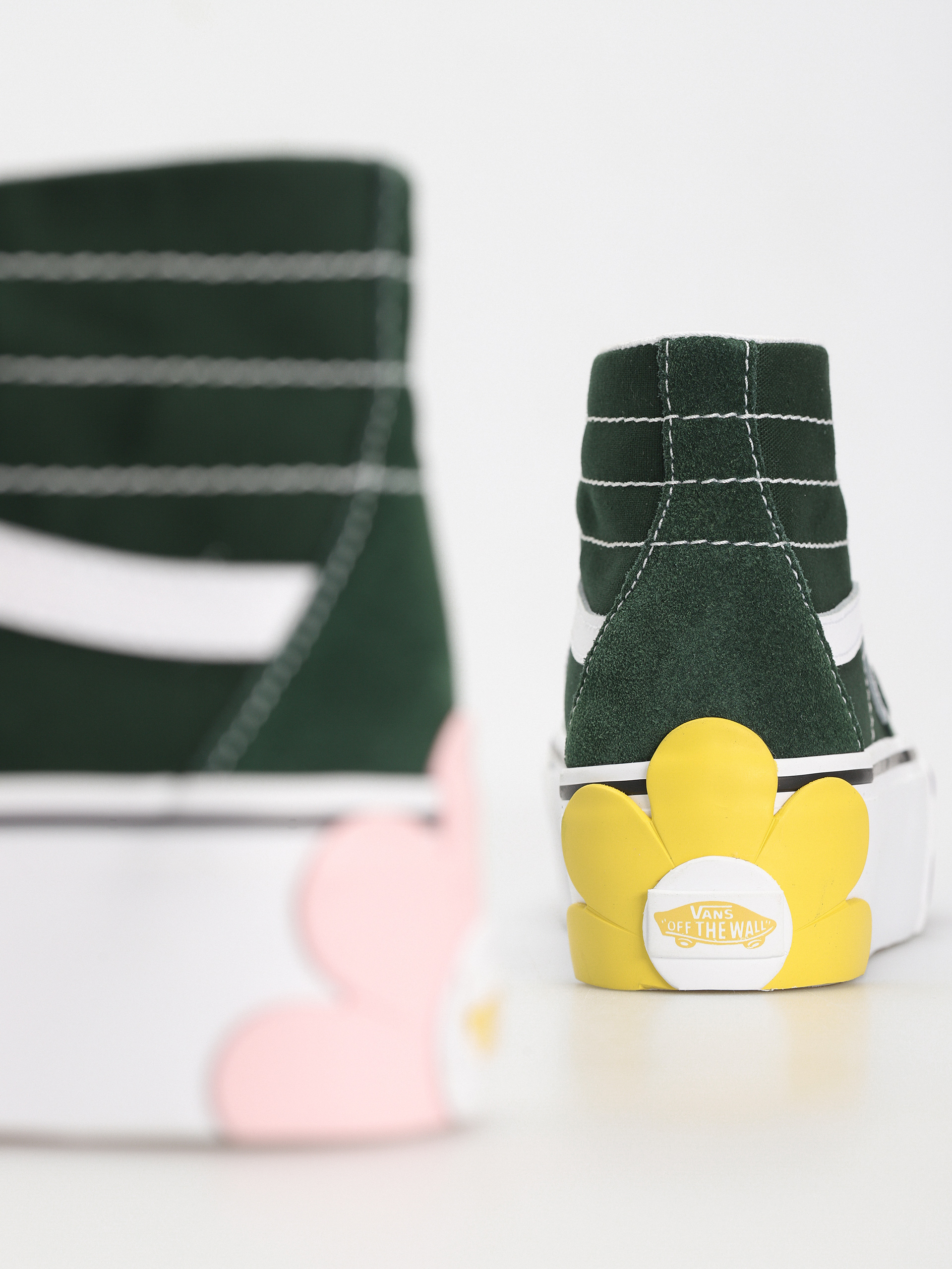 Vans Sk8 Hi Tapered Stackform Osf Cipők (green/multi)