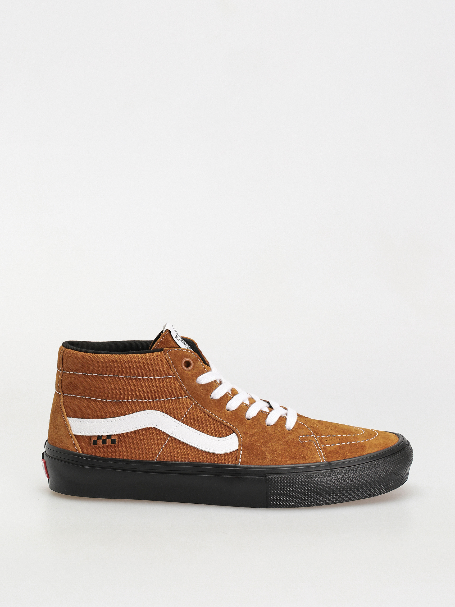 Vans Skate Grosso Mid Cipők (pig suede brown/black)