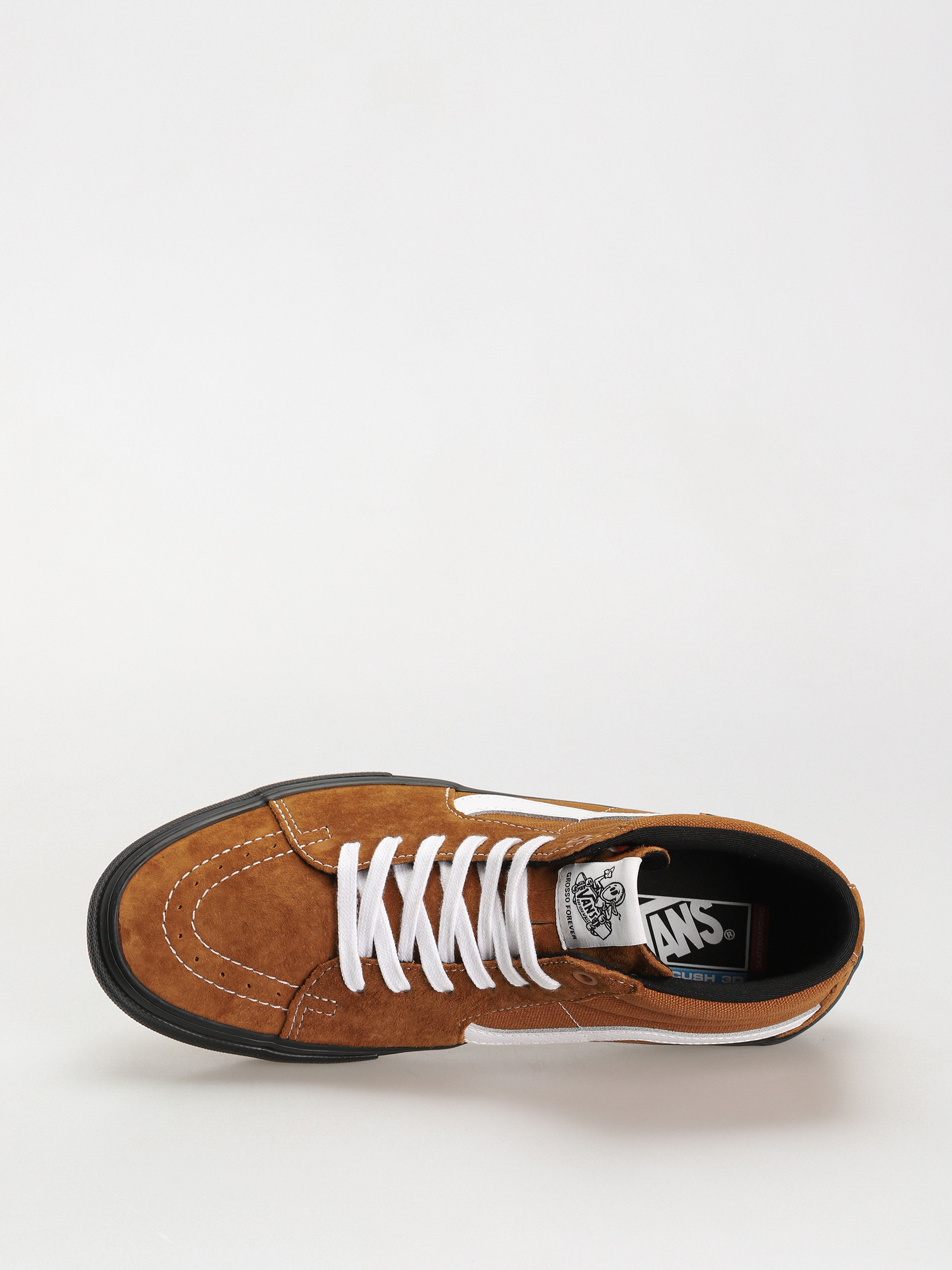 Vans Skate Grosso Mid Cipők (pig suede brown/black)