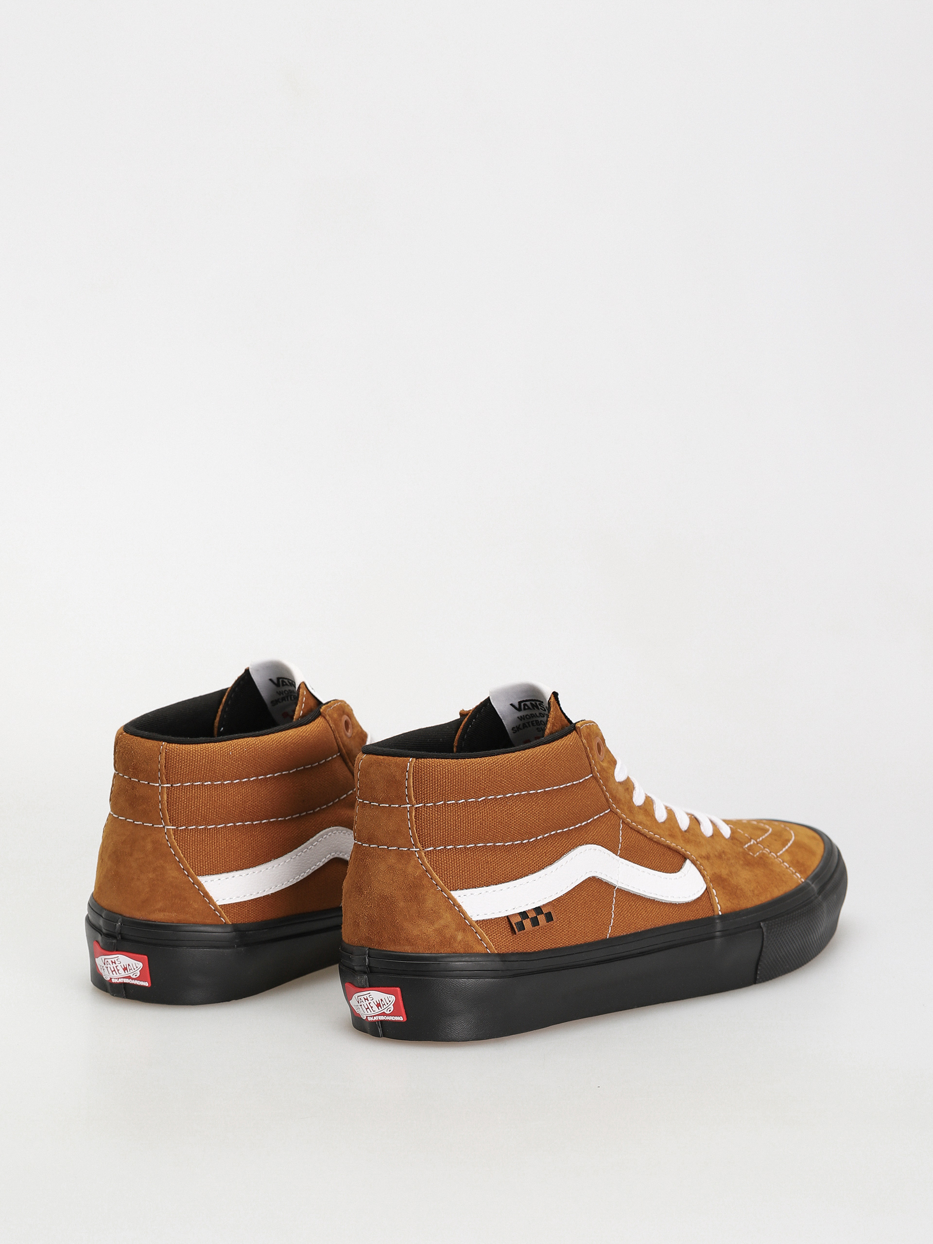Vans Skate Grosso Mid Cipők (pig suede brown/black)