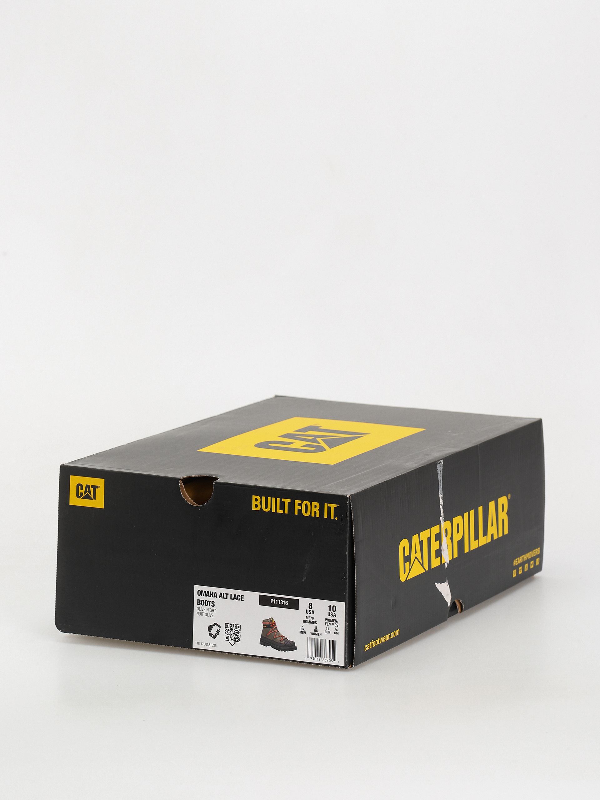 Caterpillar Omaha Alt Lace Cipők (olive night)