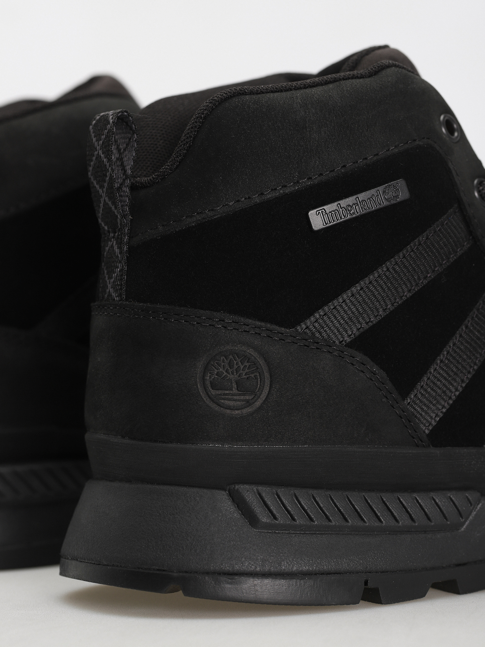 Timberland Euro Trekker Mid Leather Cipők (blackout nubuck)