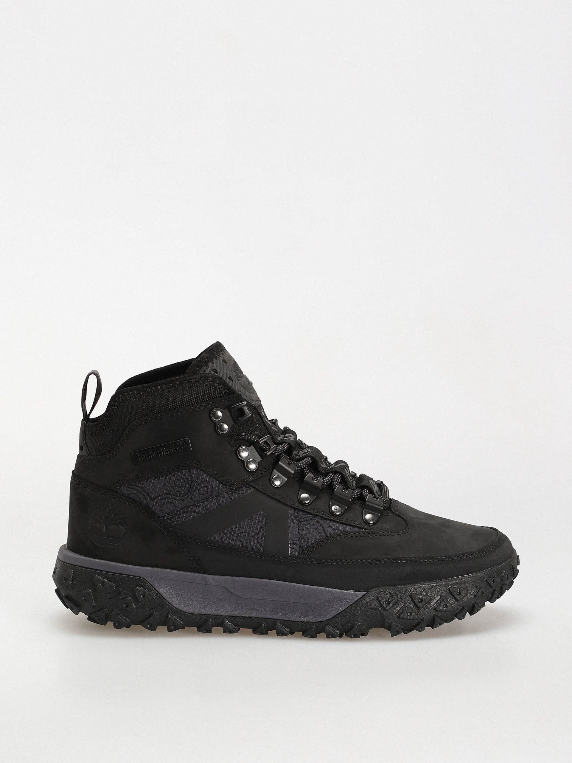 Timberland Gs Motion 6 Mid F/L Wp Cipők (black nubuck)