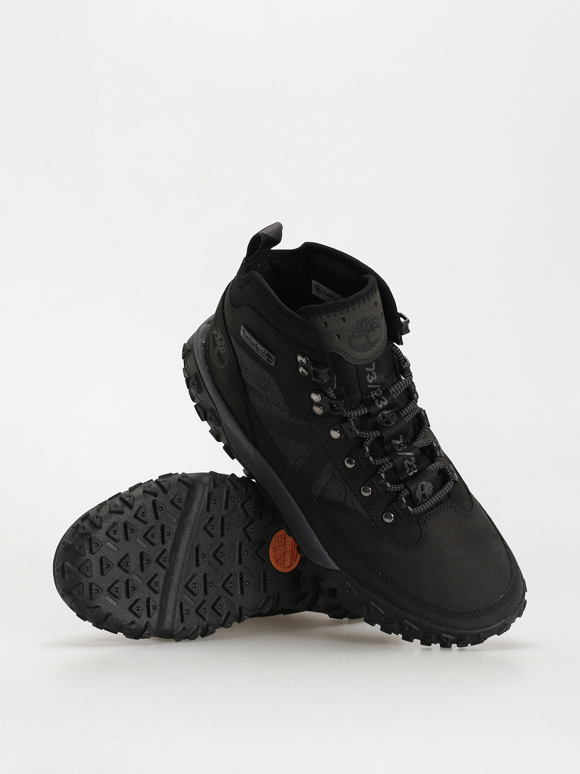 Timberland Gs Motion 6 Mid F/L Wp Cipők (black nubuck)
