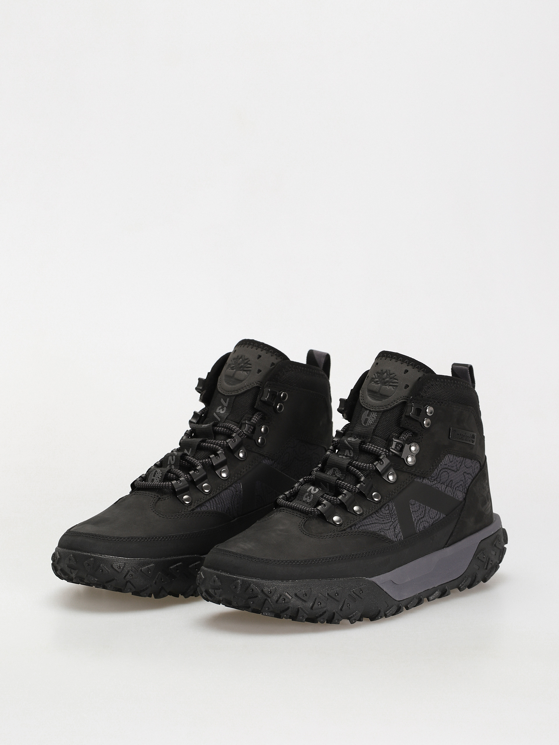 Timberland Gs Motion 6 Mid F/L Wp Cipők (black nubuck)