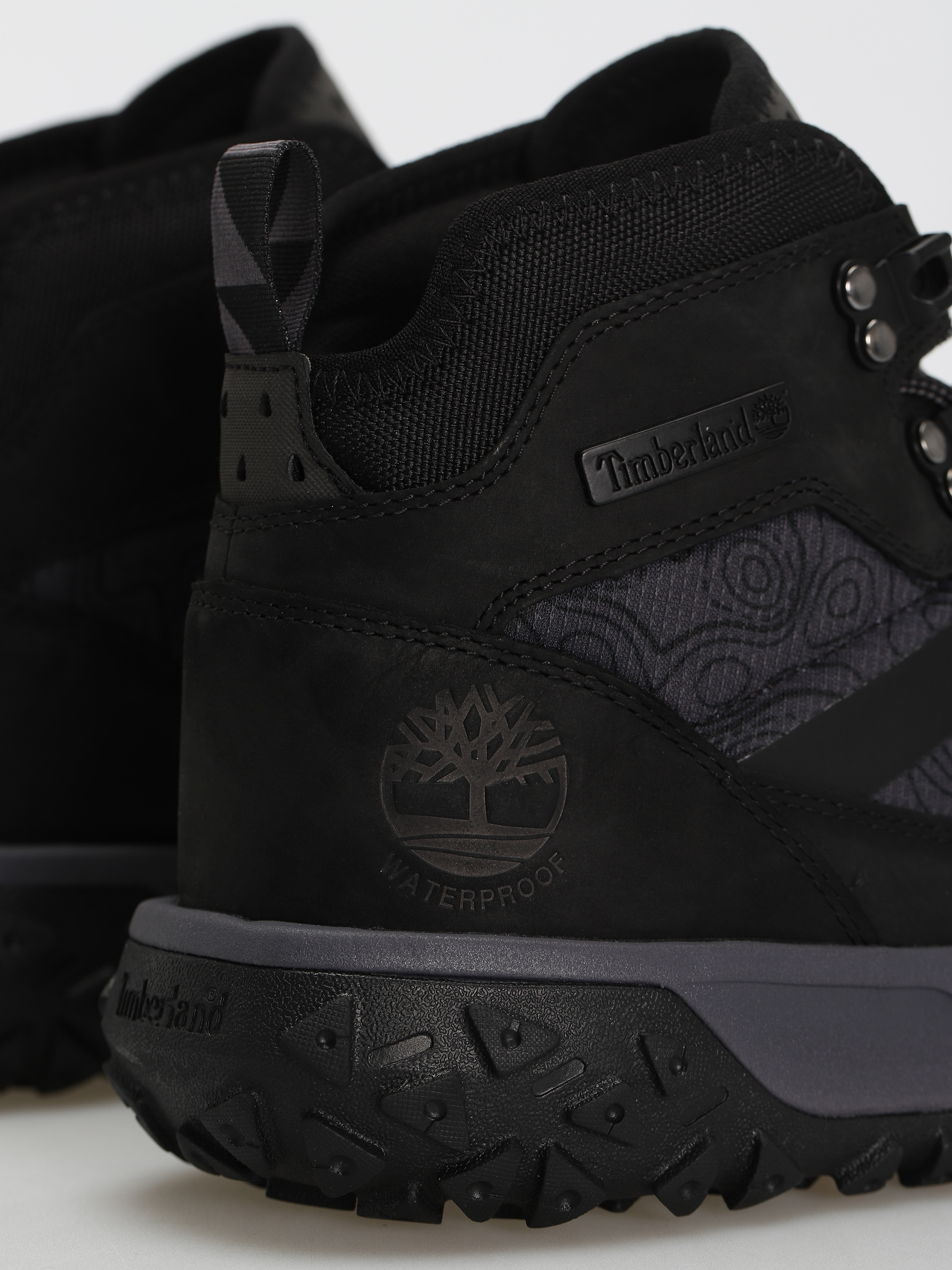 Timberland Gs Motion 6 Mid F/L Wp Cipők (black nubuck)