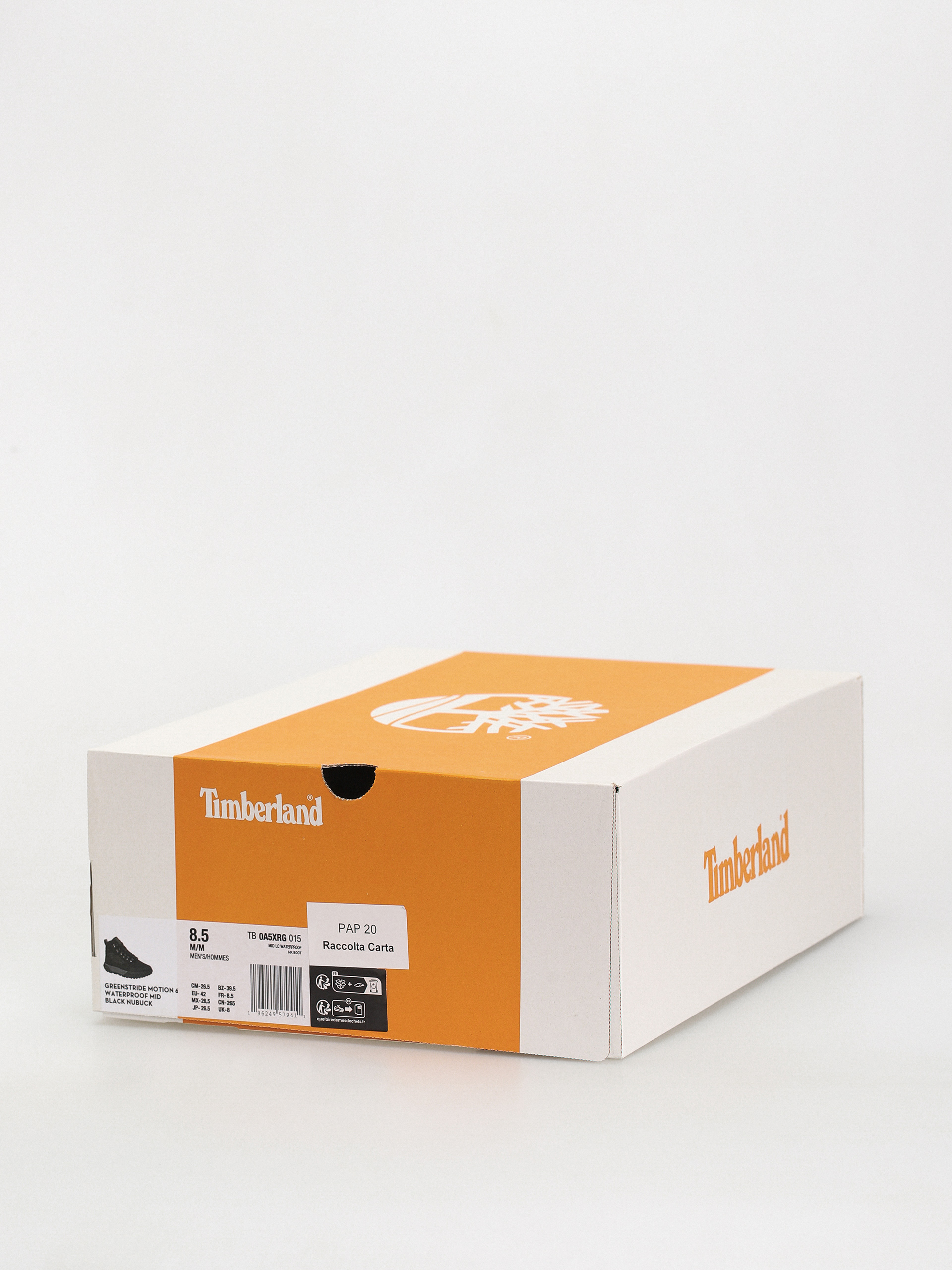 Timberland Gs Motion 6 Mid F/L Wp Cipők (black nubuck)