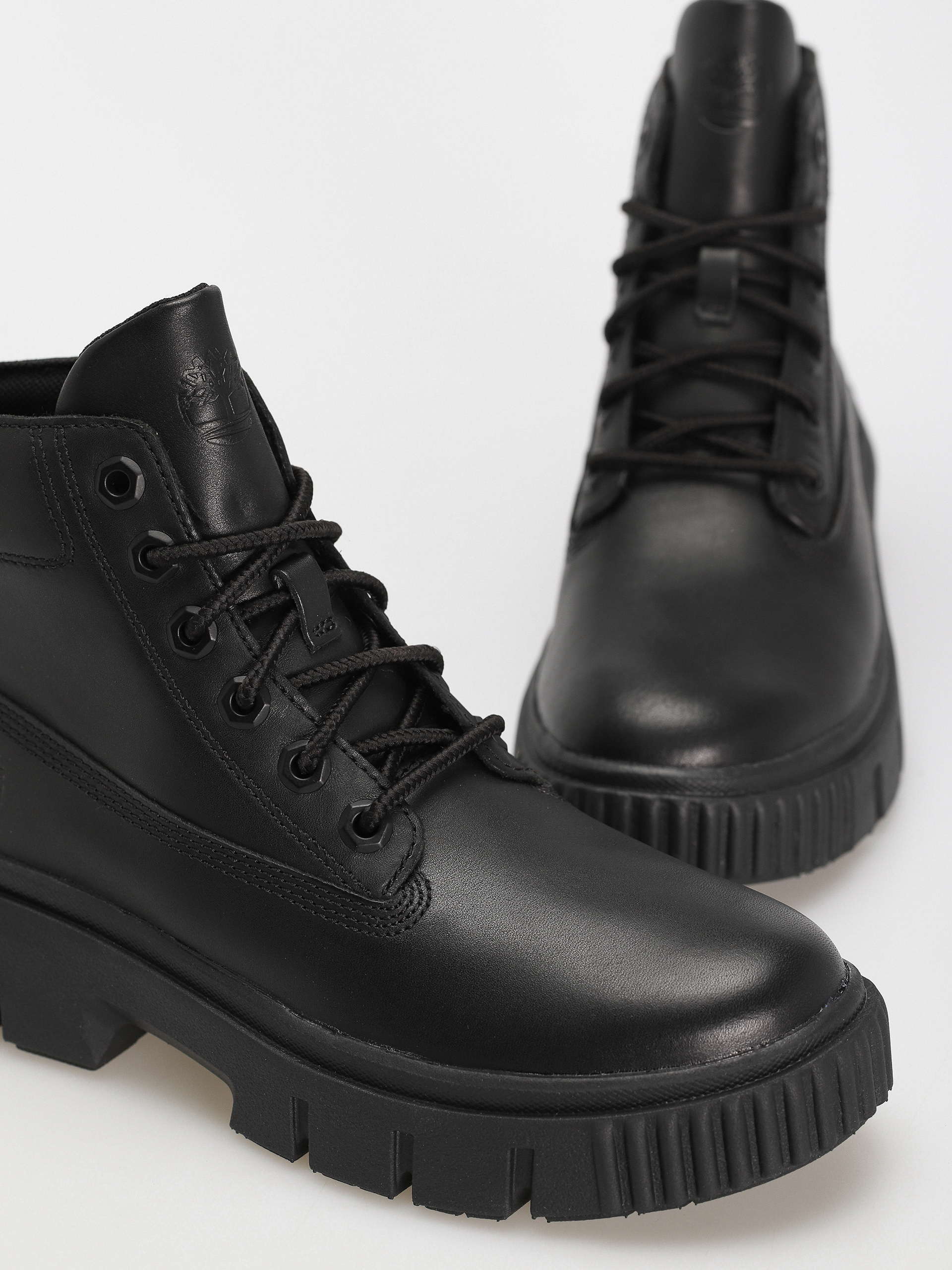 Timberland Greyfield Leather Boot Cipők Wmn (black full grain)