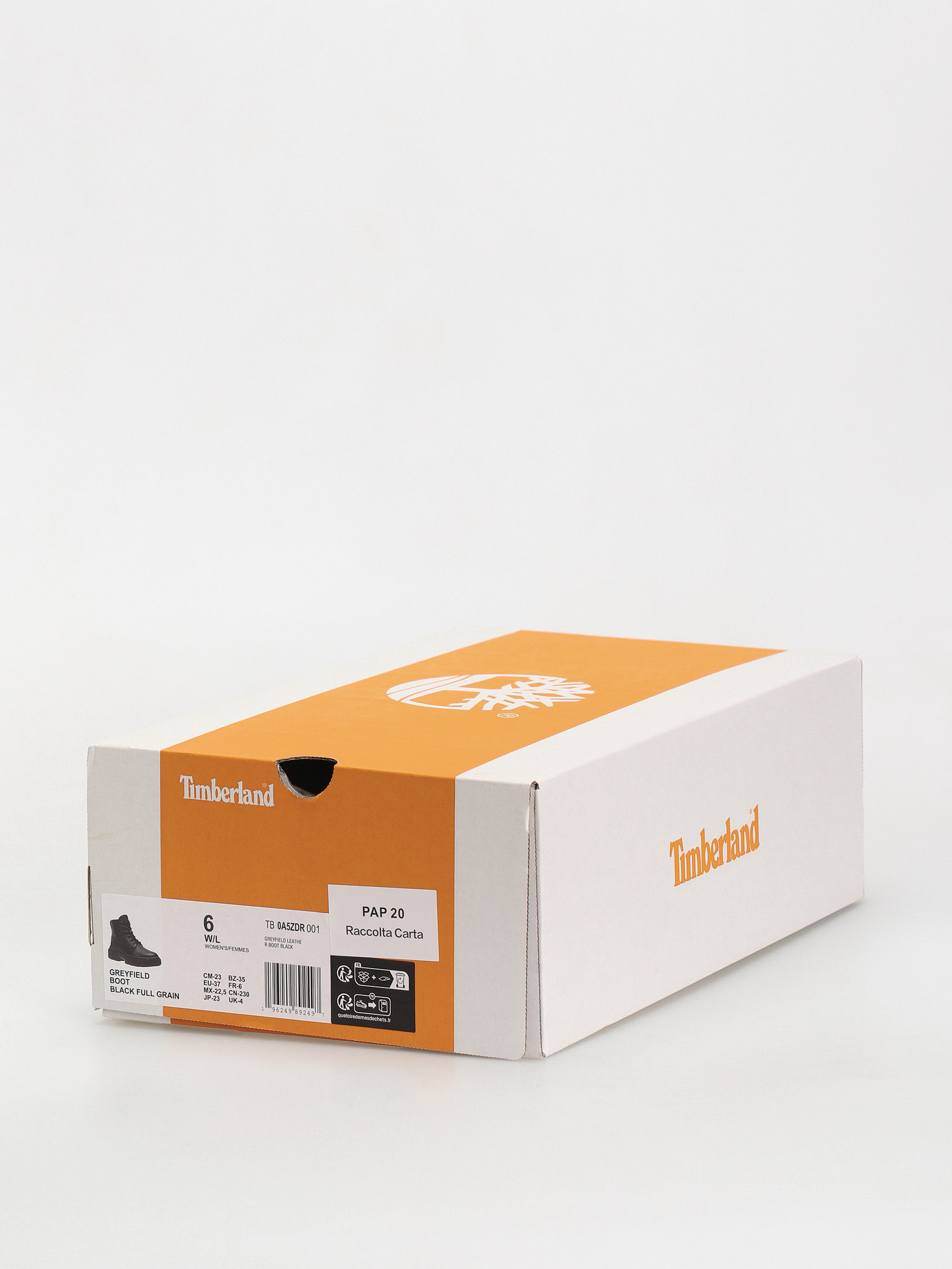 Timberland Greyfield Leather Boot Cipők Wmn (black full grain)