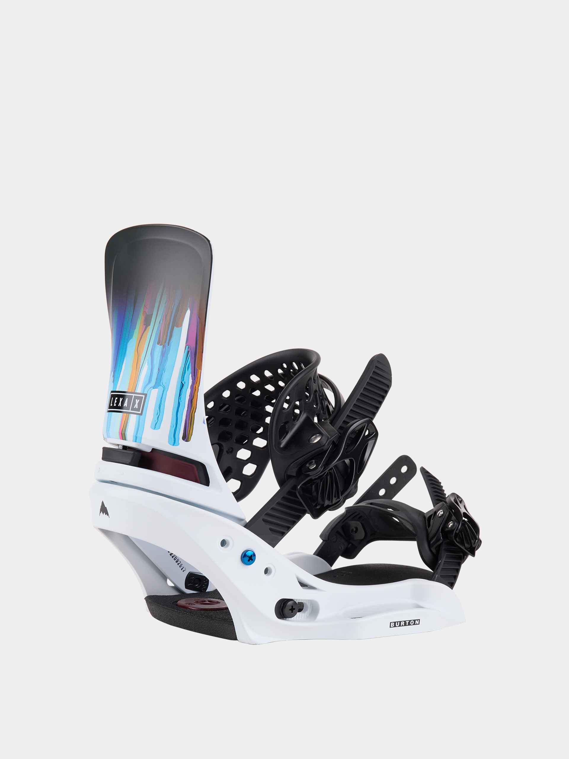 Női Burton Lexa X EST Snowboard kötés (white/graphic)