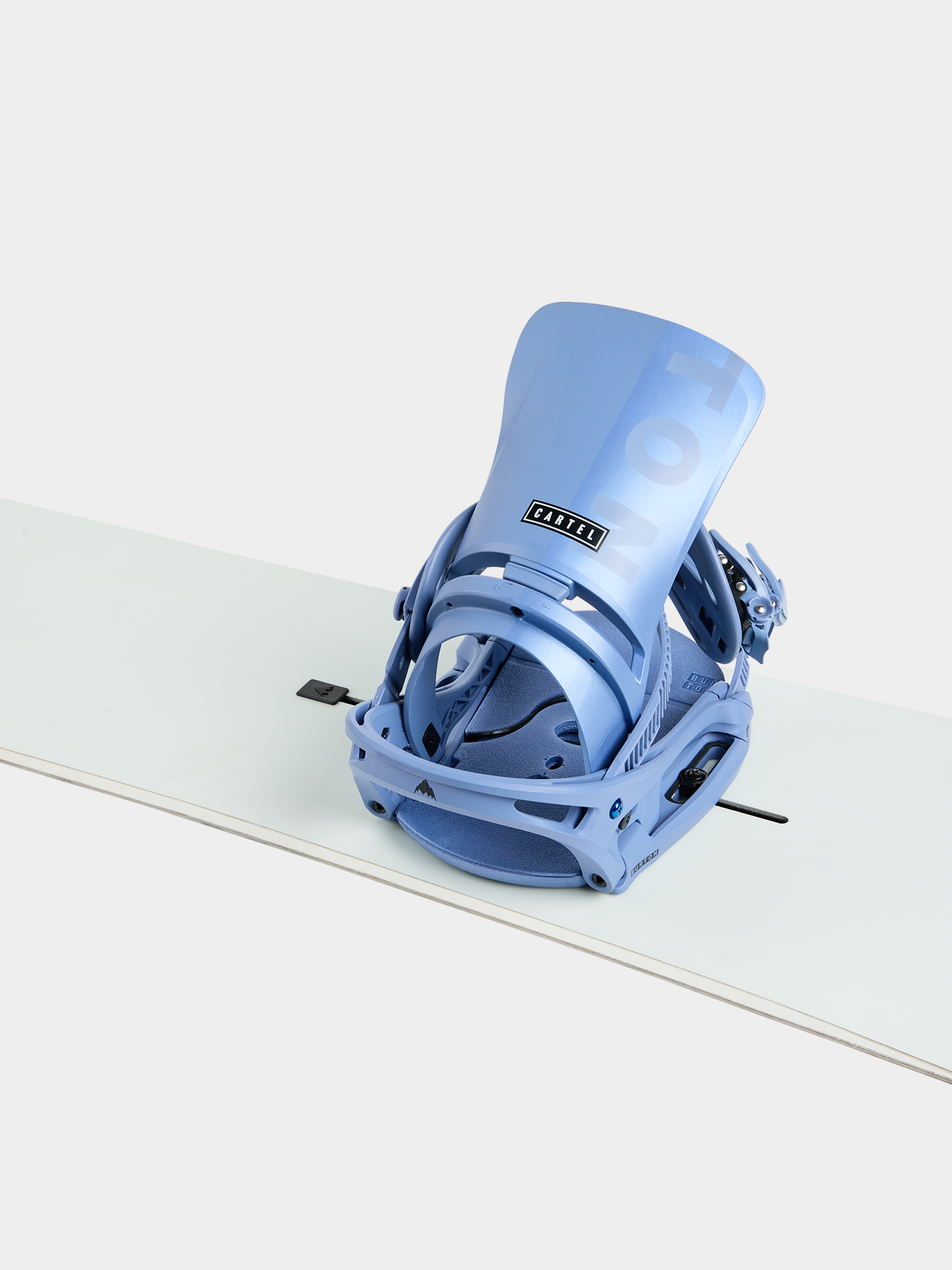 Férfi Burton Cartel Est Snowboard kötés (slate blue/logo)