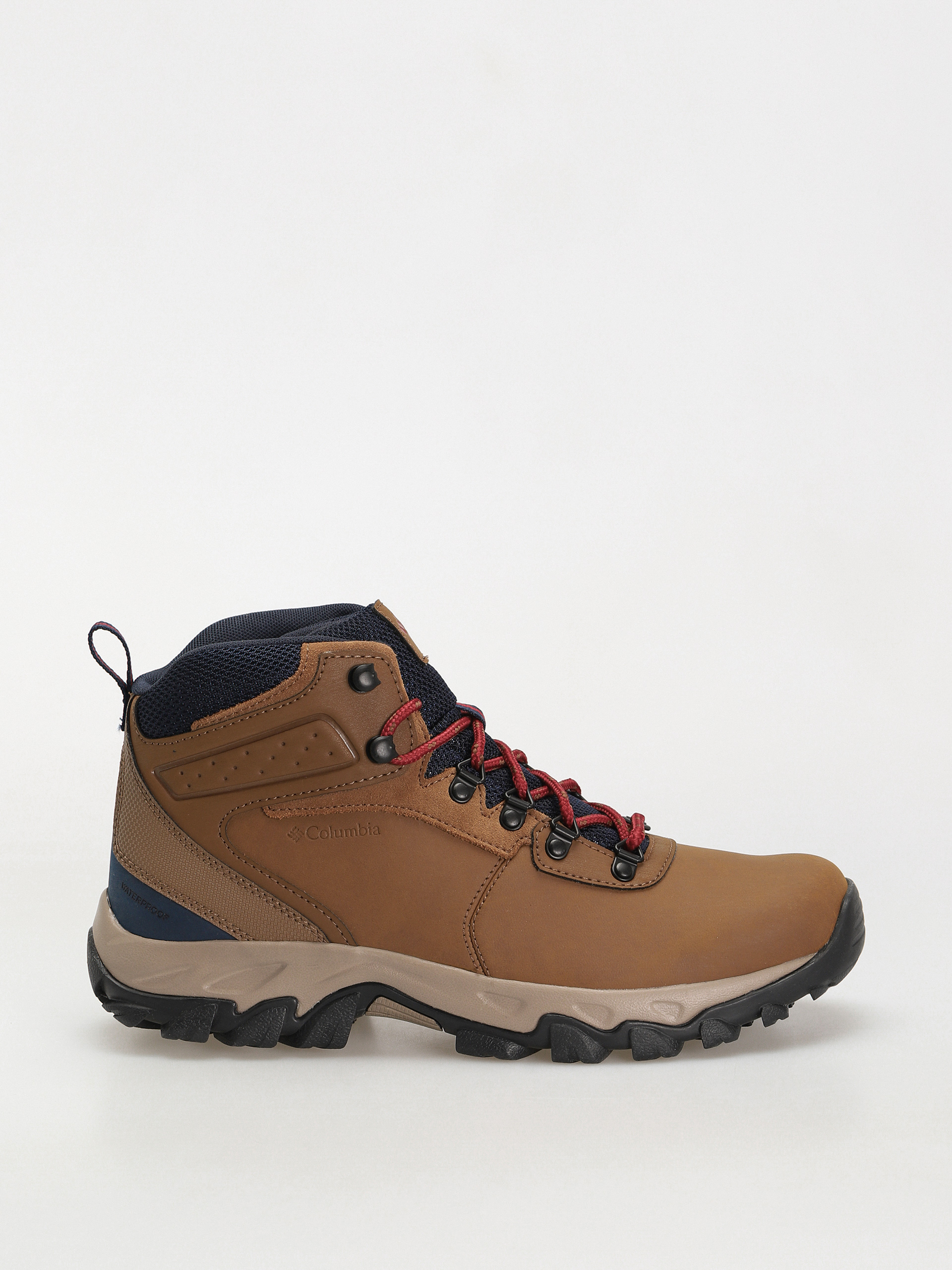 Columbia Newton Ridge Plus II Waterproof Cipők (light brown/red velvet)