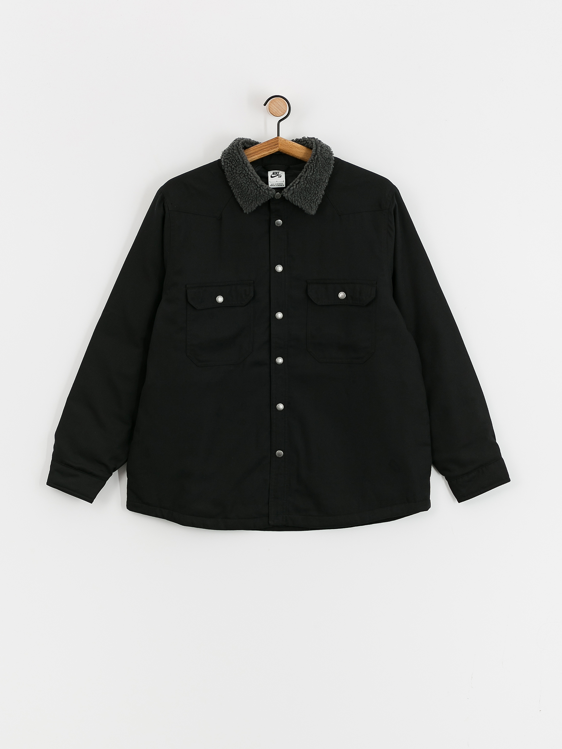 Nike SB Padded Flannel Dzseki (black/anthracite)