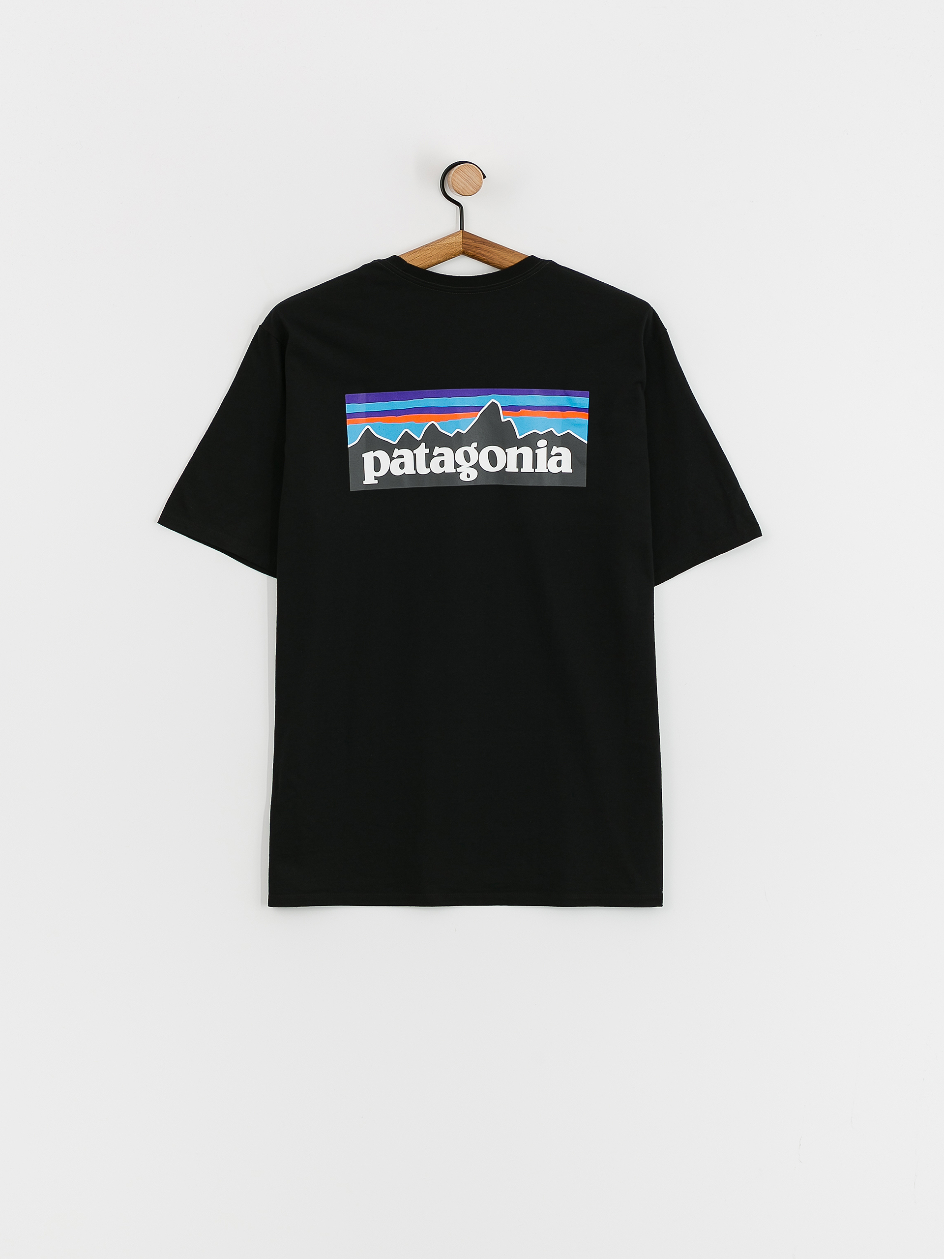 Patagonia P6 Logo Responsibili Ujjatlan felső (black)