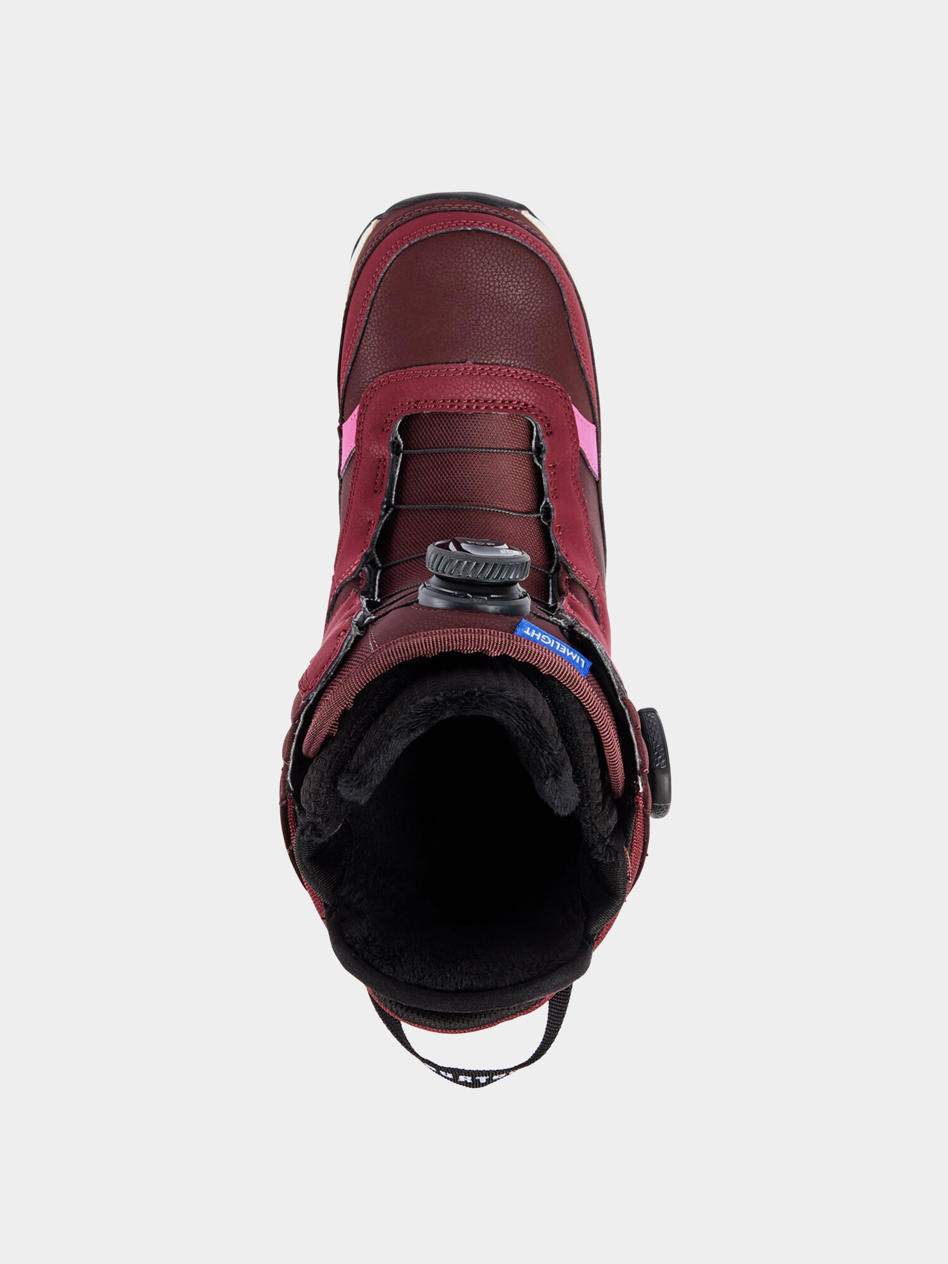 Női Burton Limelight Boa Snowboard cipők (almandine/stout white)