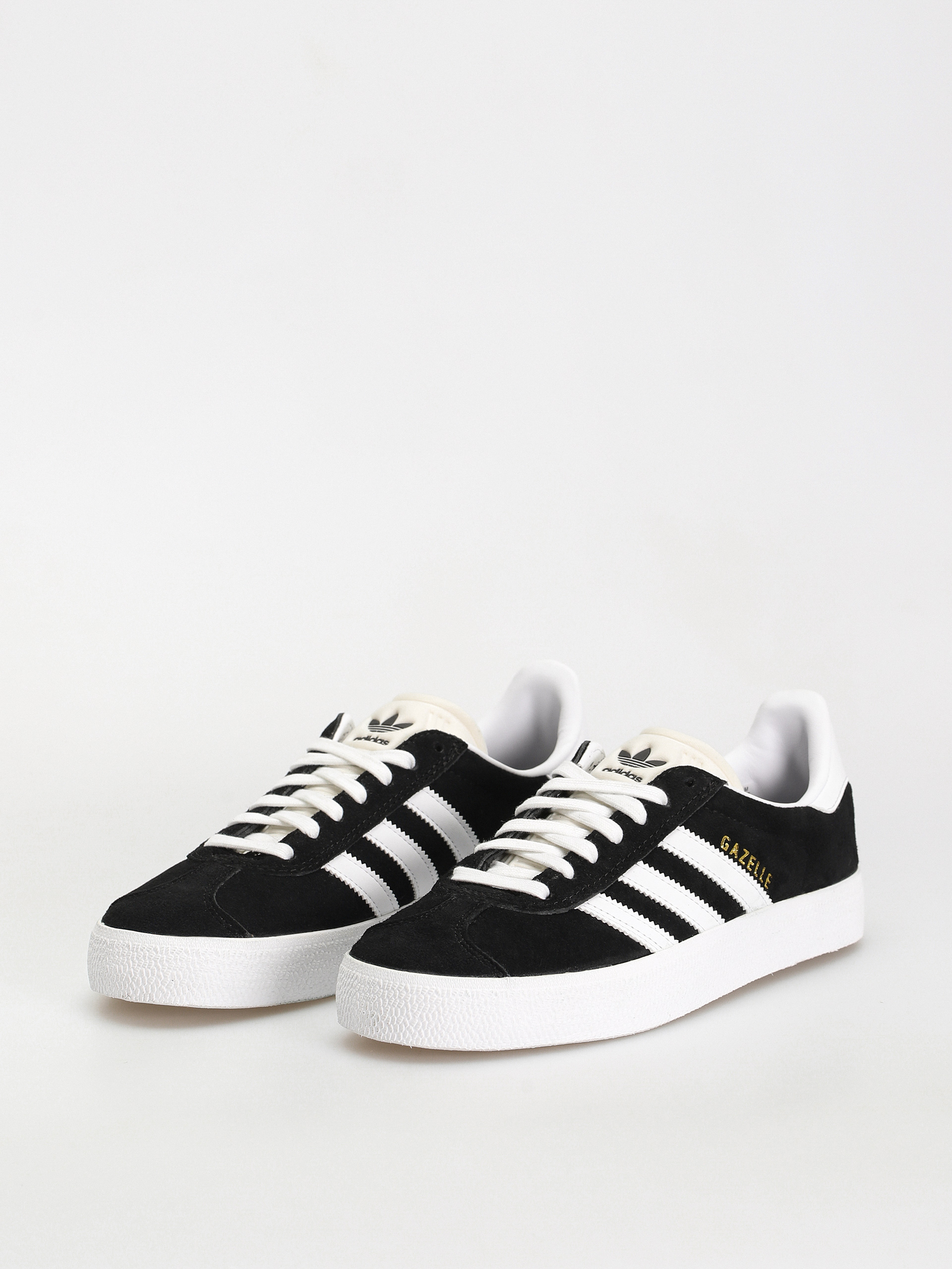 adidas Gazelle ADV Cipők (core black/cloud white/gold metallic)