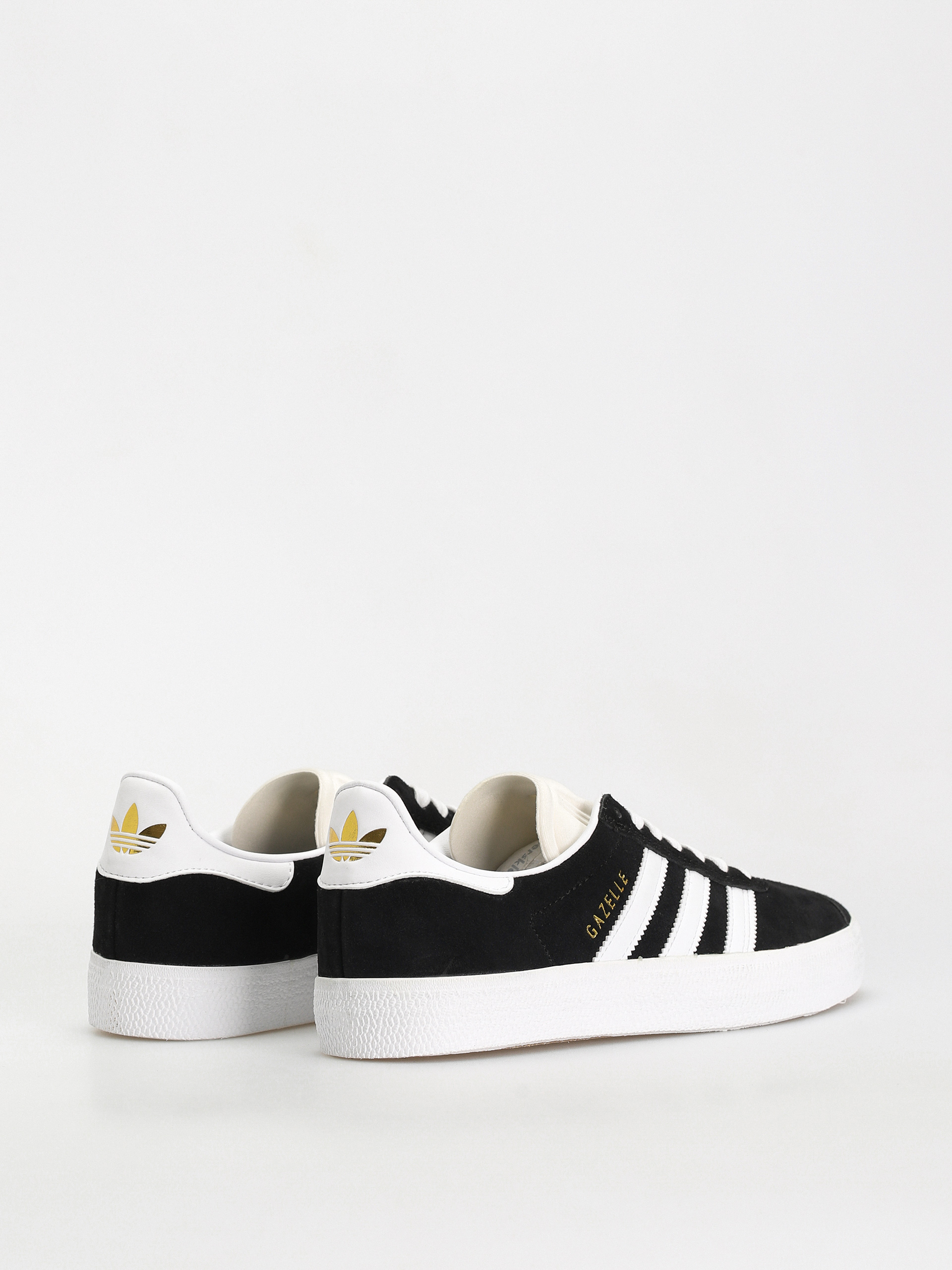 adidas Gazelle ADV Cipők (core black/cloud white/gold metallic)
