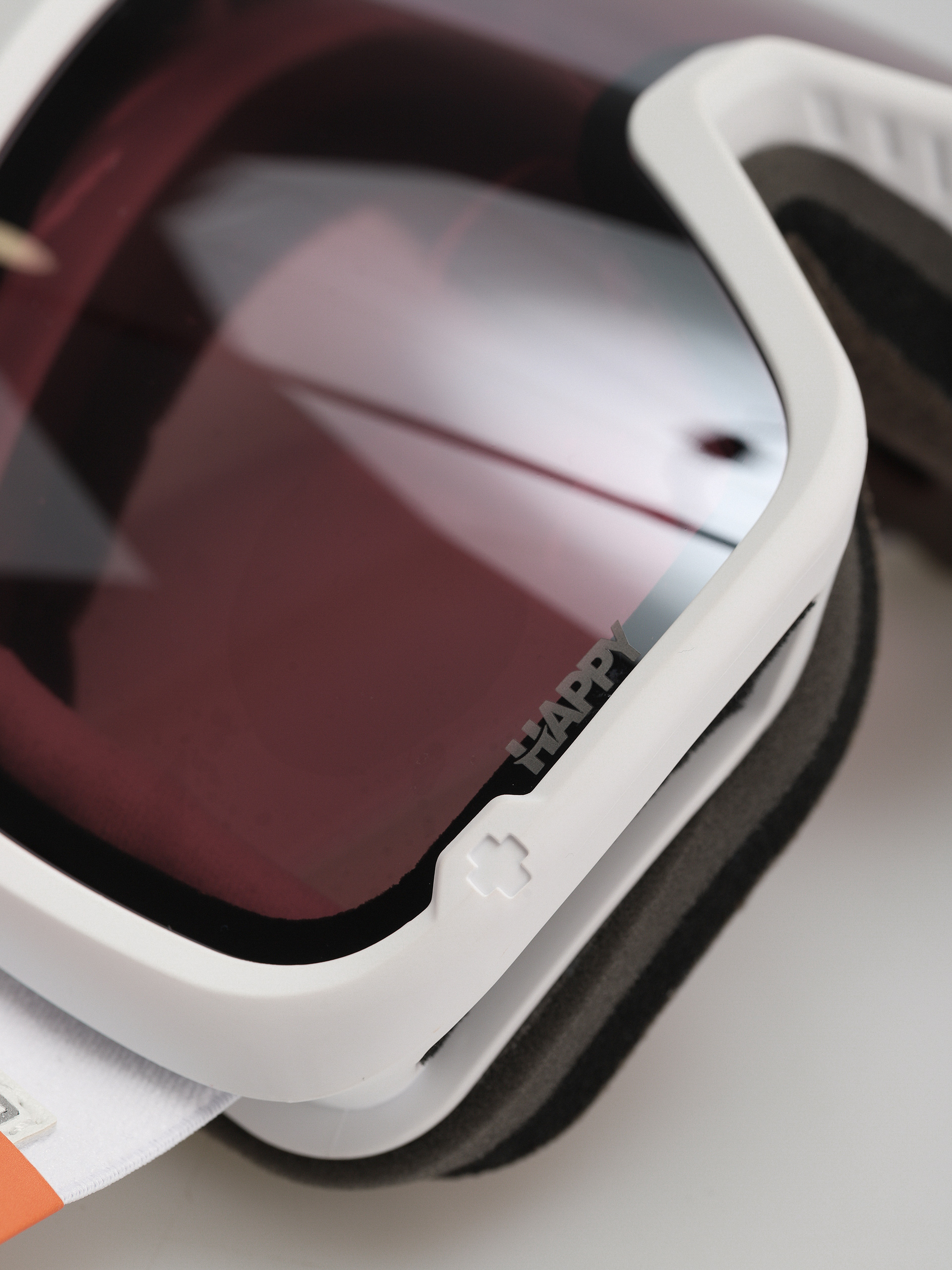 Spy Marshall 2.0 Snowboard szemüveg (white ir - happy ml rose silver mirror)