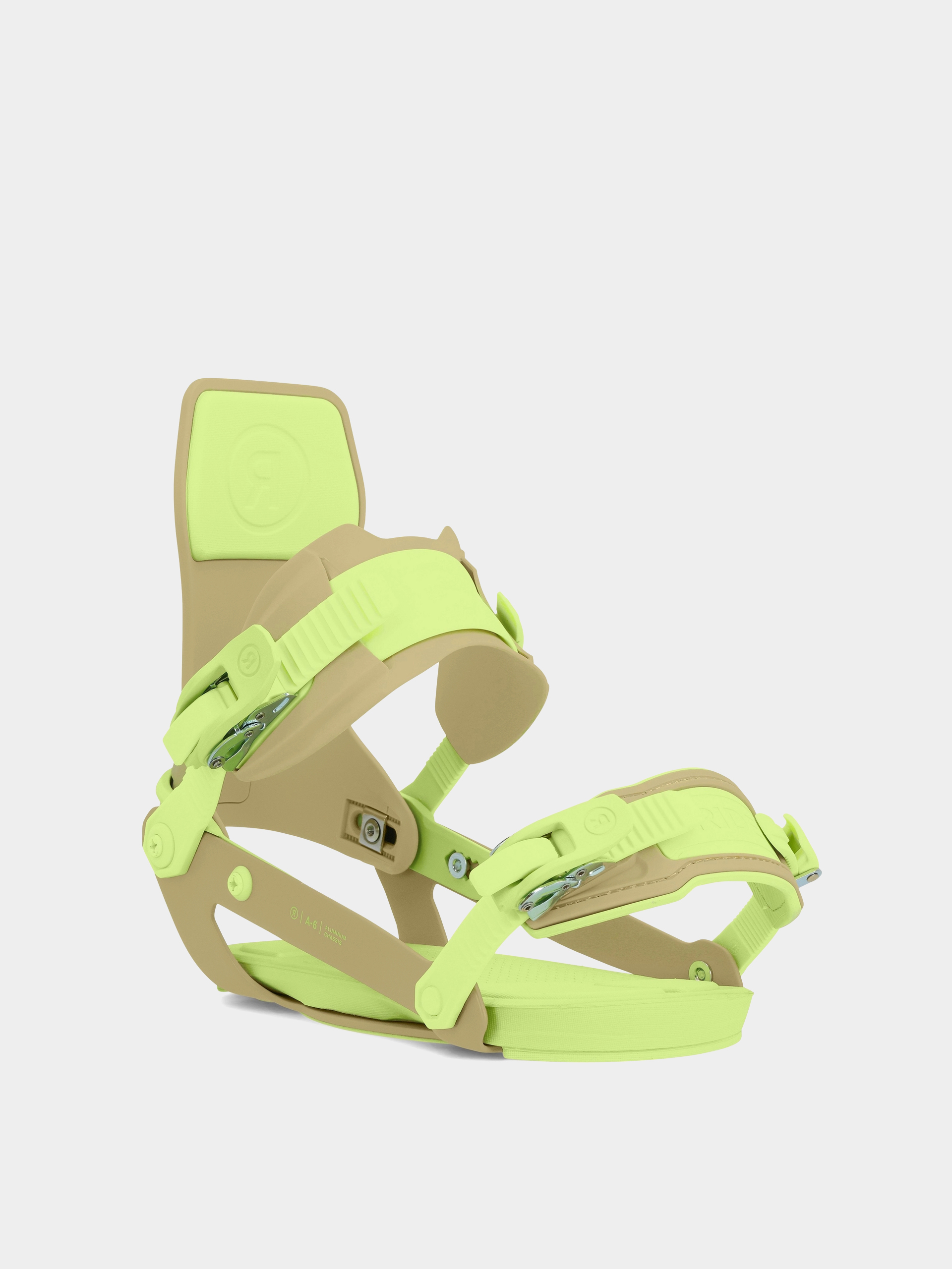 Férfi Ride A-6 Snowboard kötés (olive/lime)