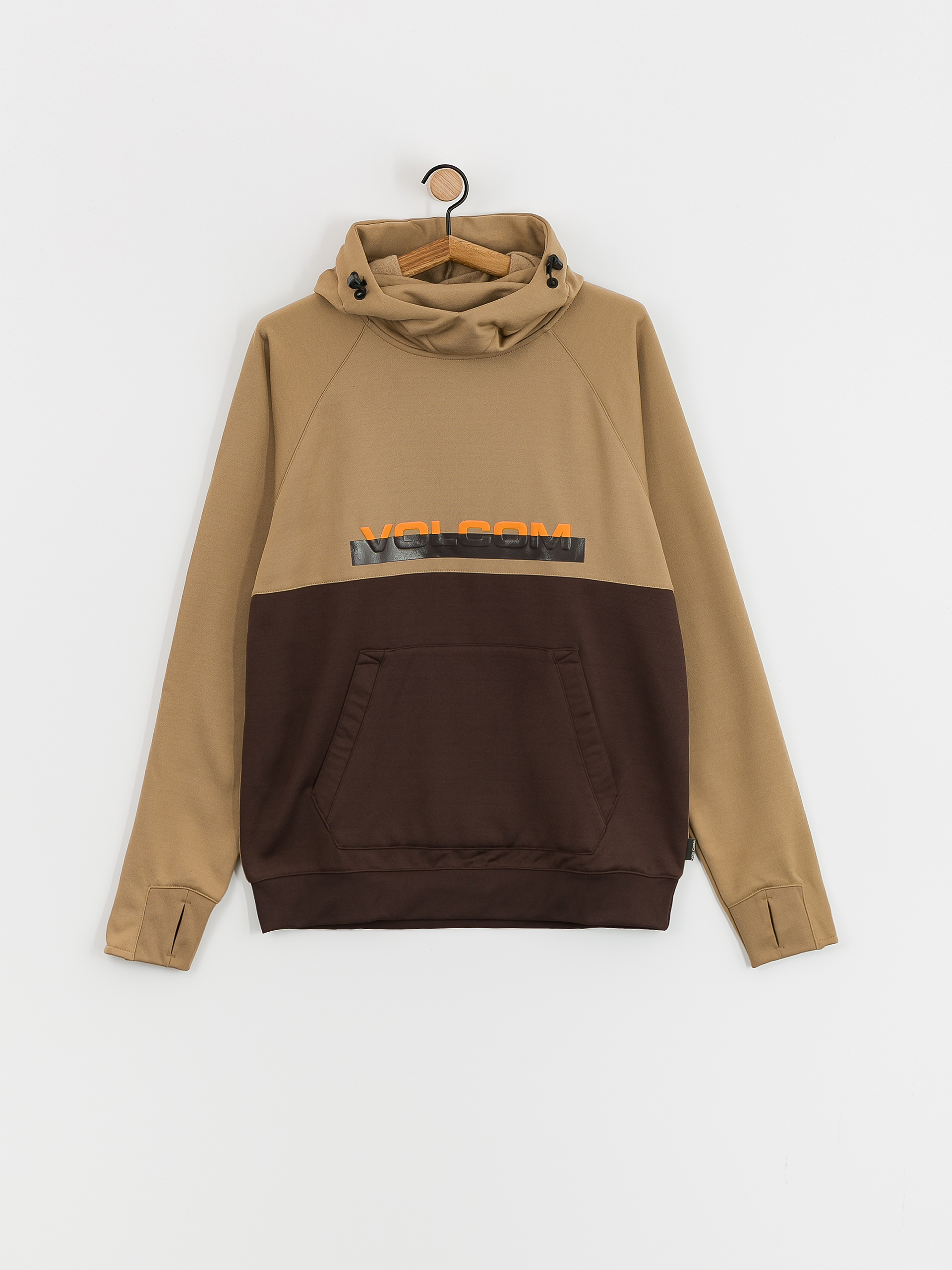 Férfi Volcom Hydro Riding HD Thermo pulóver (dark khaki)