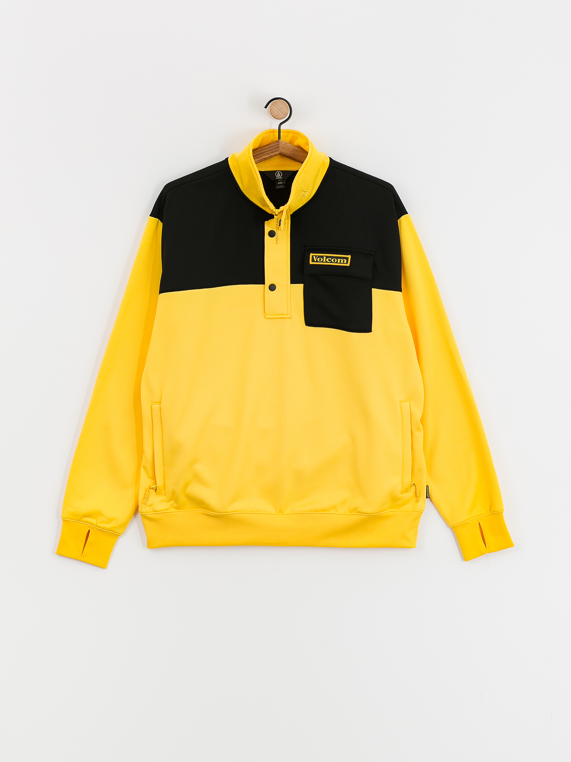 Férfi Volcom She 2 HD Thermo pulóver (bright yellow)