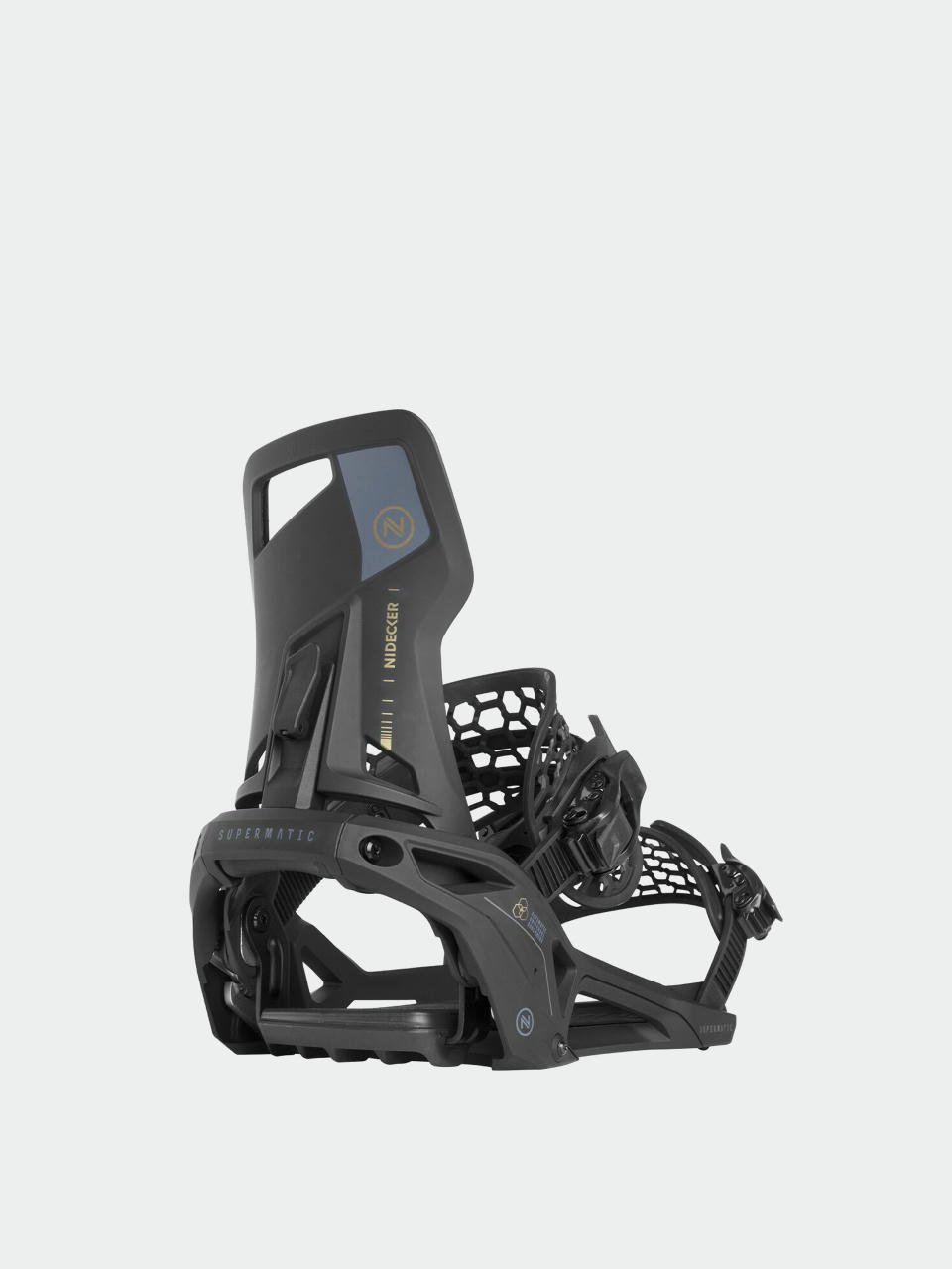 Nidecker Supermatic Snowboard kötés (black)