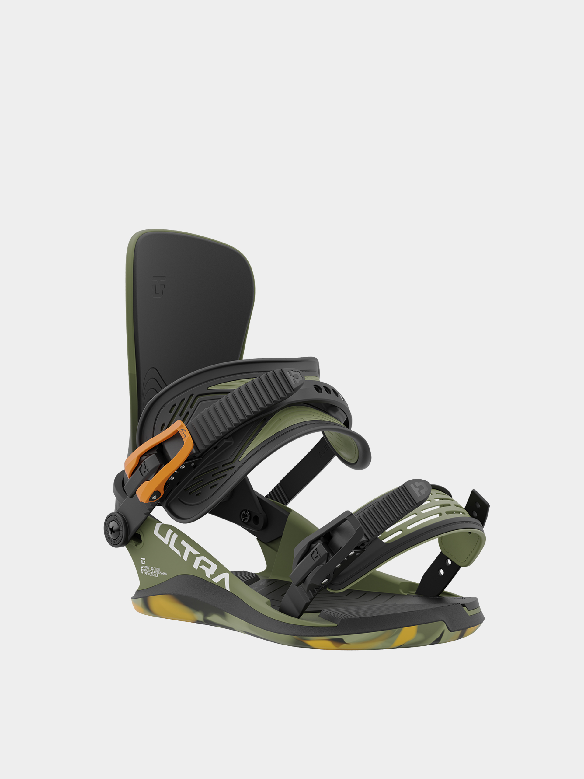 Férfi Union Ultra Snowboard kötés (army green)