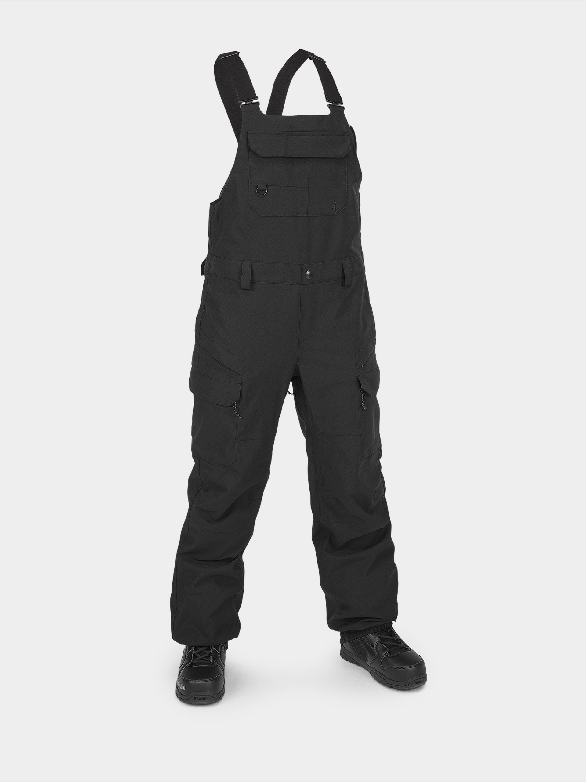 Női Volcom Creston 3Dstretch Bib Overall Snowboard nadrág (black)
