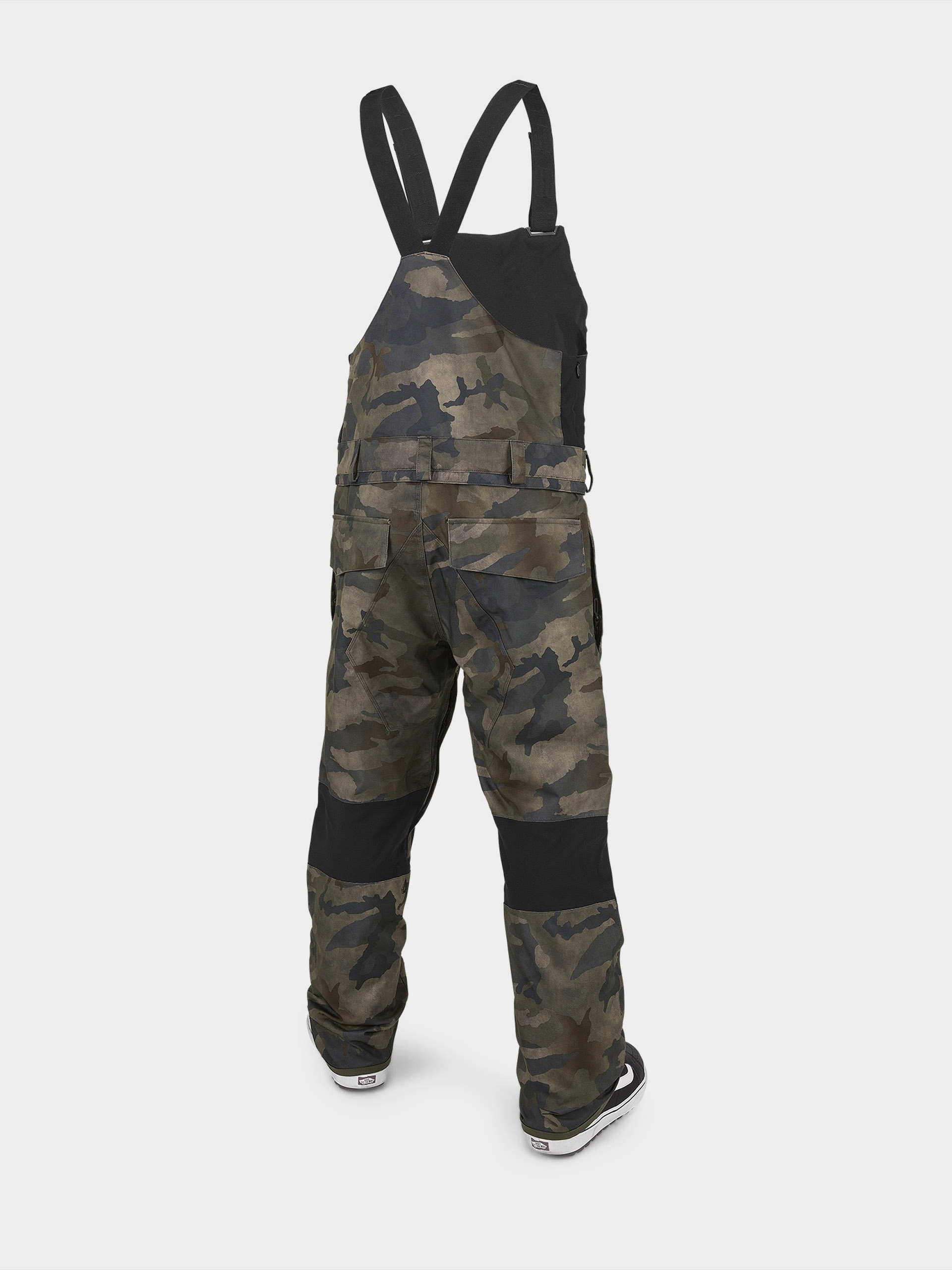 Férfi Volcom Roan Bib Overall Snowboard nadrág (cloudwash camo)
