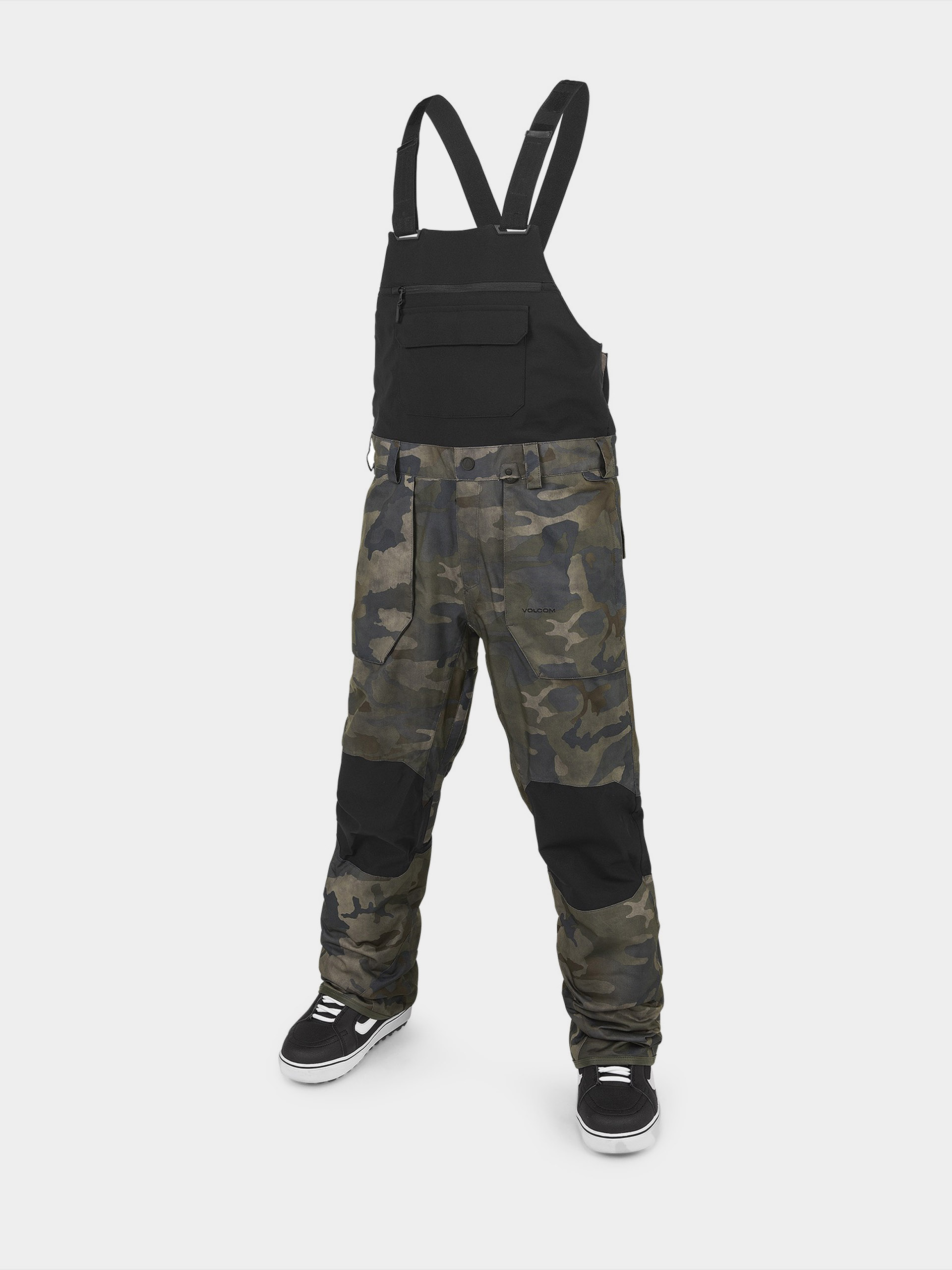 Férfi Volcom Roan Bib Overall Snowboard nadrág (cloudwash camo)