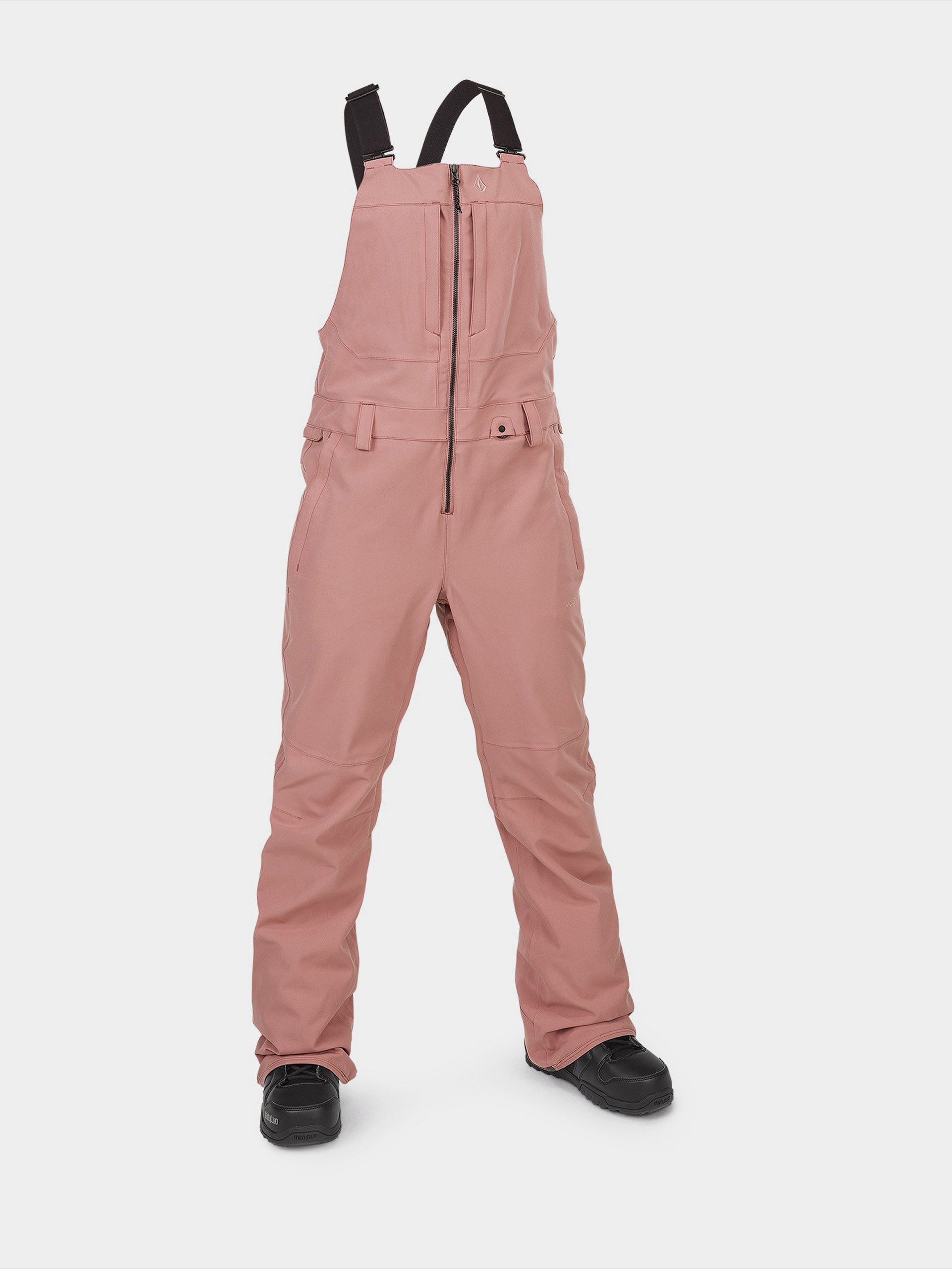 Női Volcom Swift Bib Overall Snowboard nadrág (earth pink)