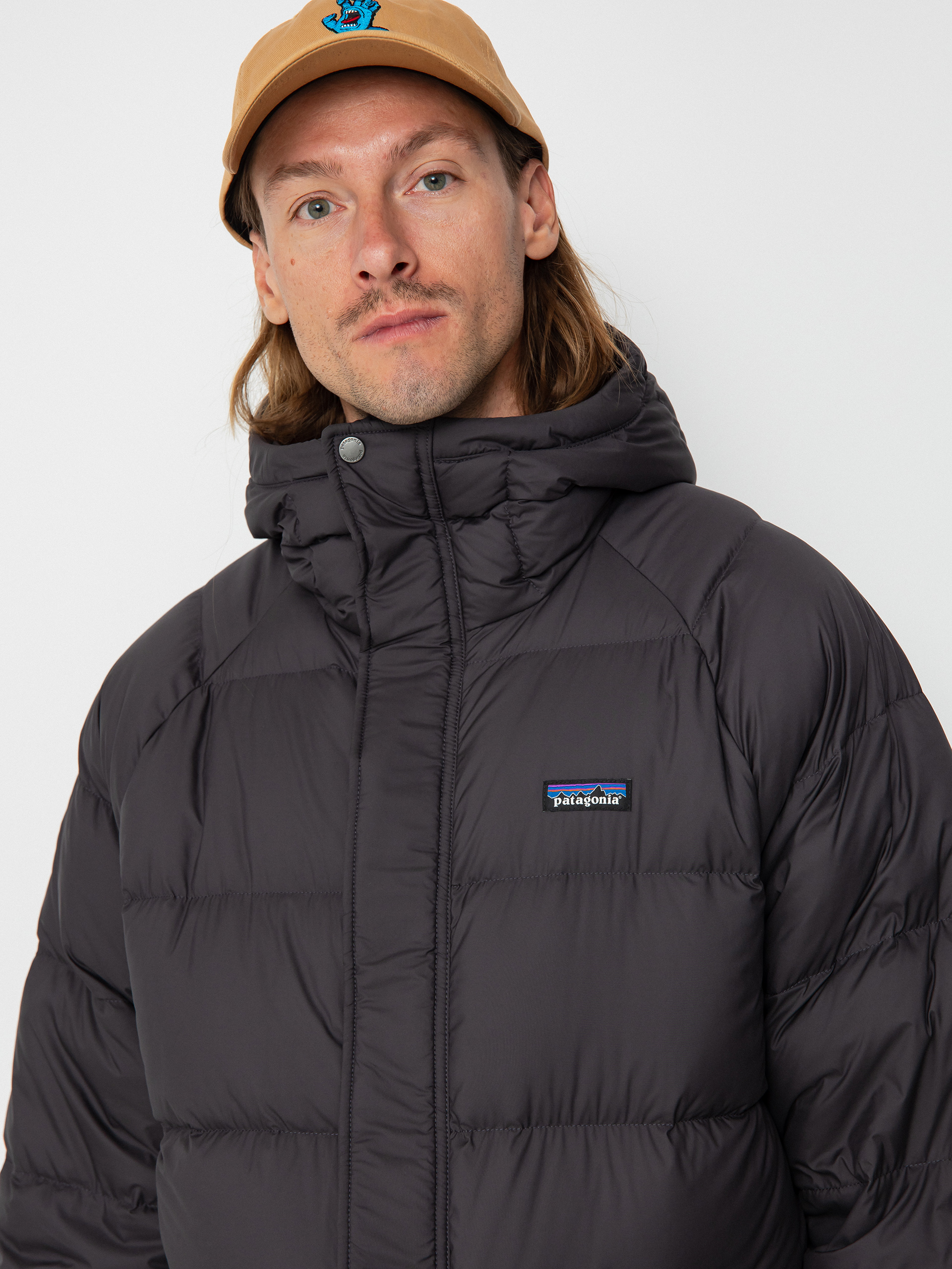 Patagonia Silent Down Parka Dzseki (ink black)