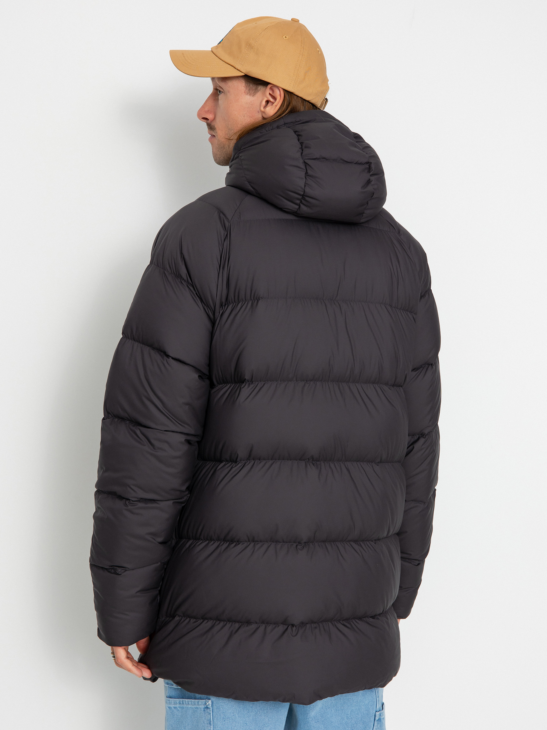 Patagonia Silent Down Parka Dzseki (ink black)