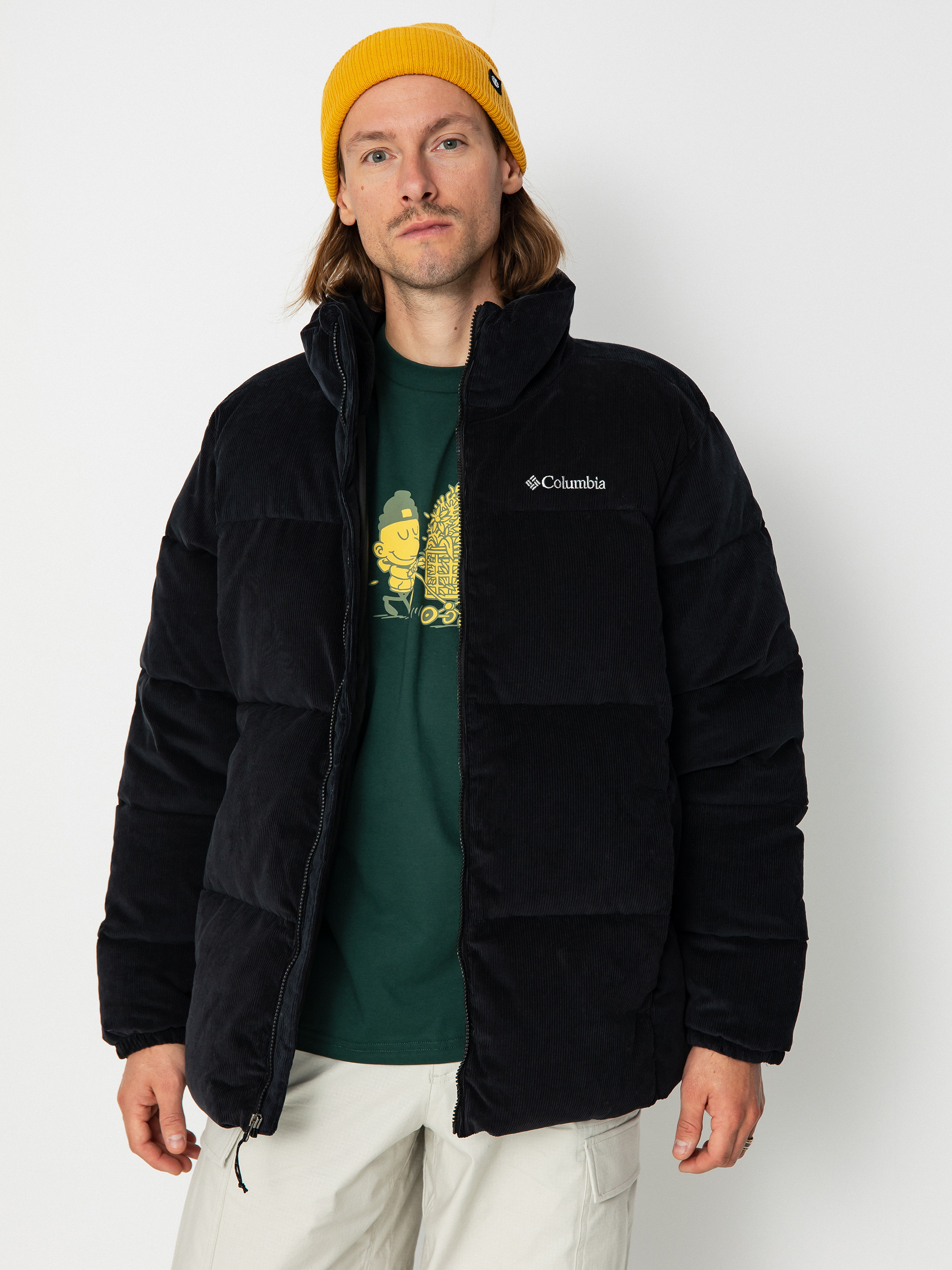 Columbia Puffect Corduroy Dzseki (black)